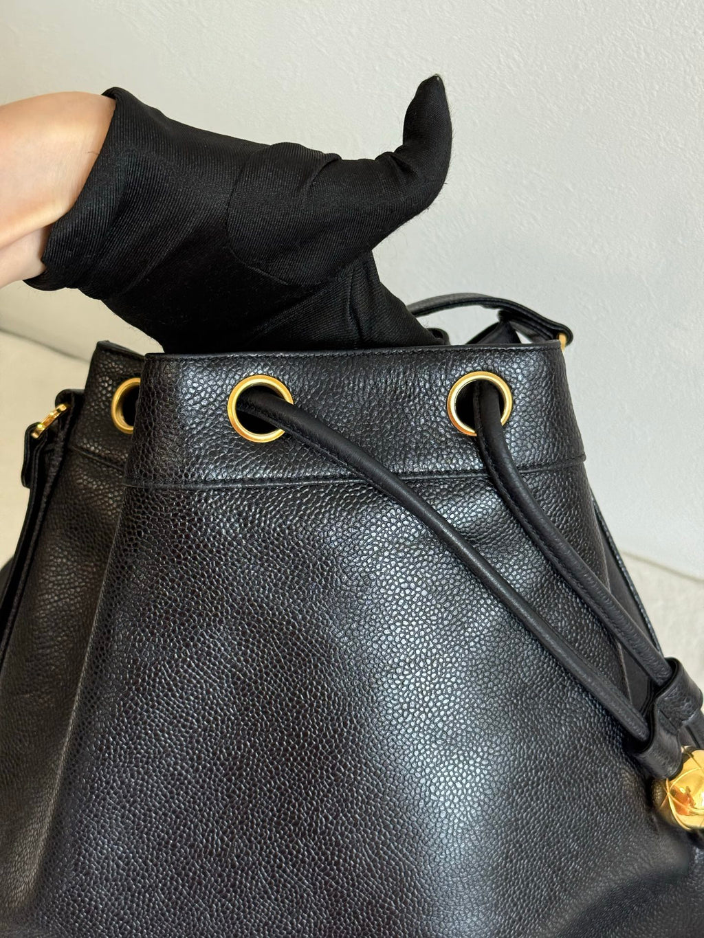 CHANEL Bucket Shoulder Bag