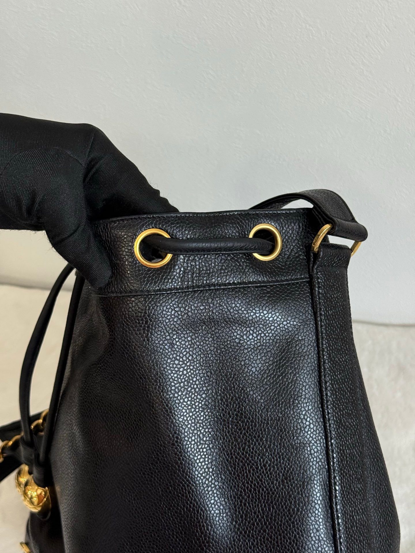 CHANEL Bucket Shoulder Bag