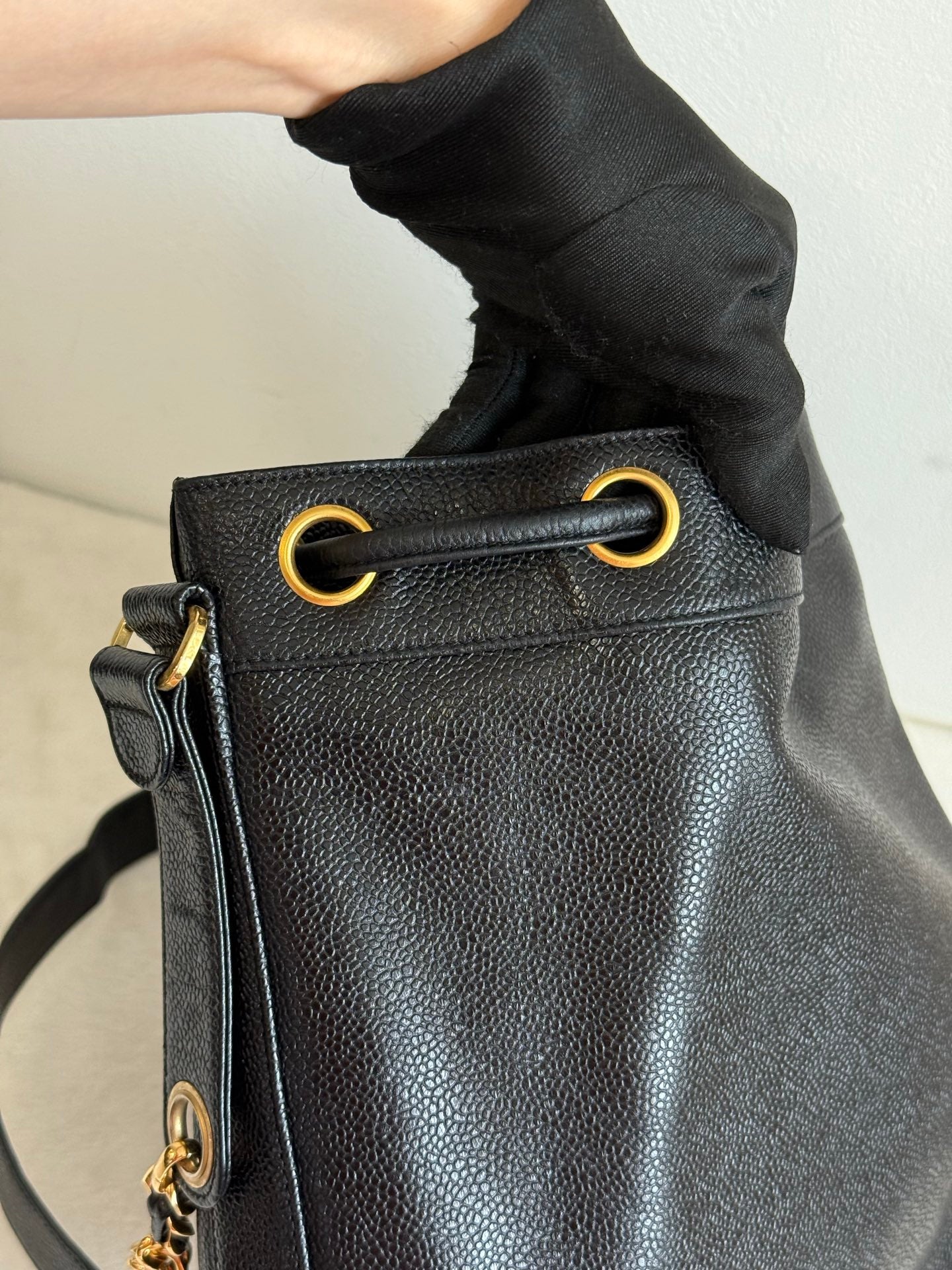 CHANEL Bucket Shoulder Bag