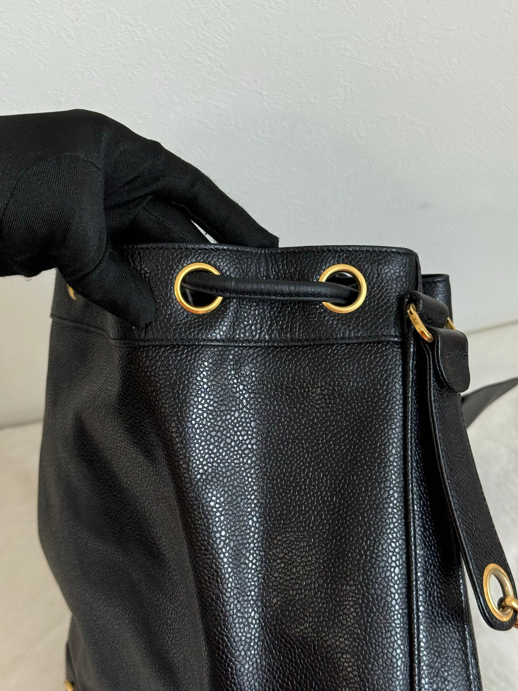 CHANEL Bucket Shoulder Bag