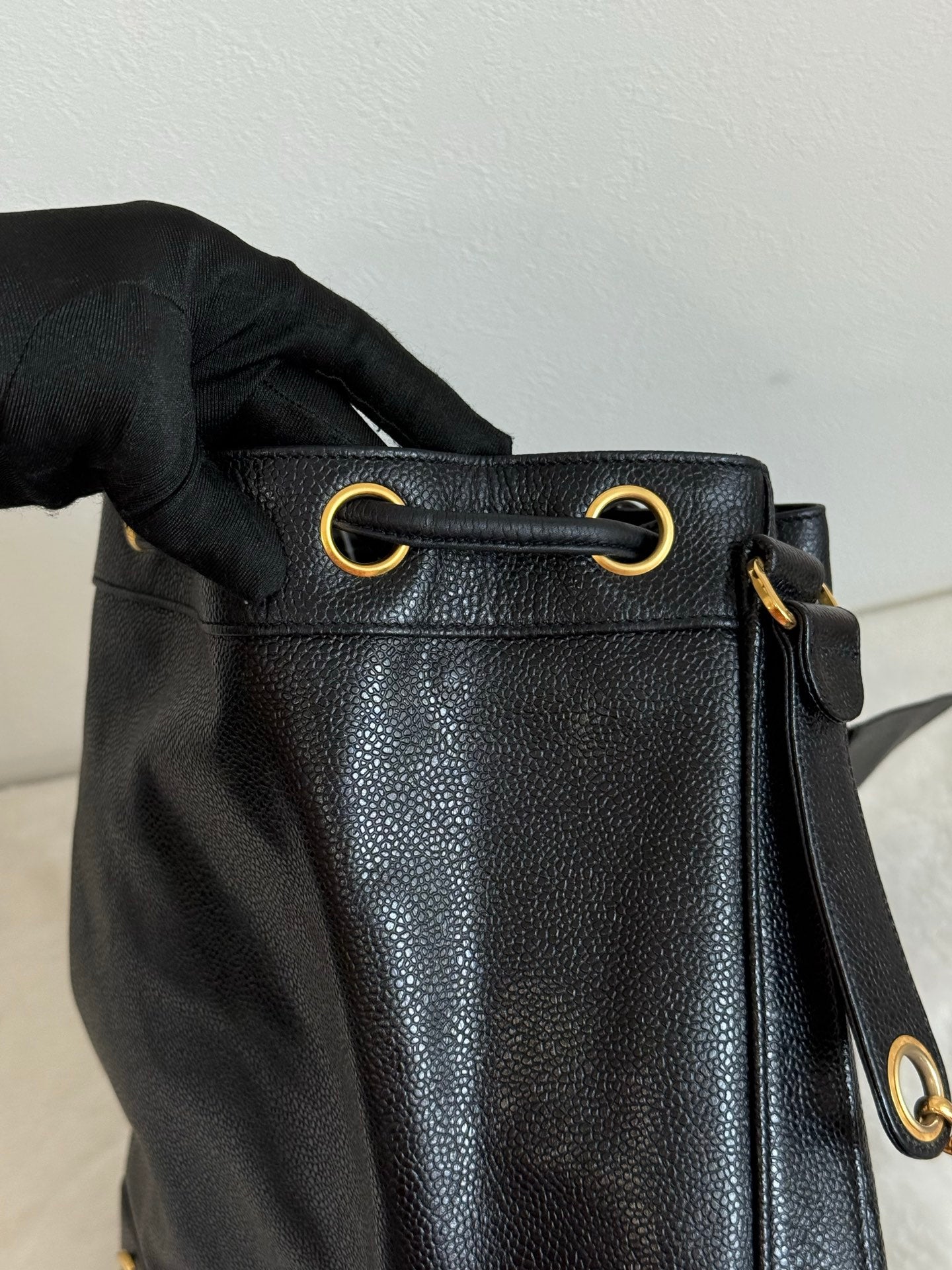 CHANEL Bucket Shoulder Bag