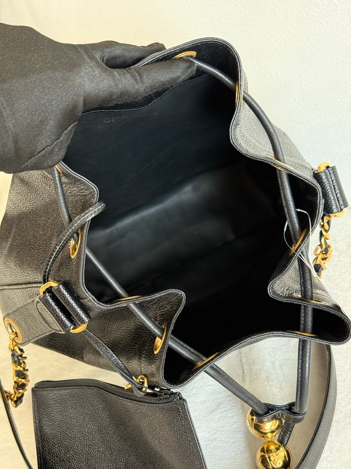 CHANEL Bucket Shoulder Bag