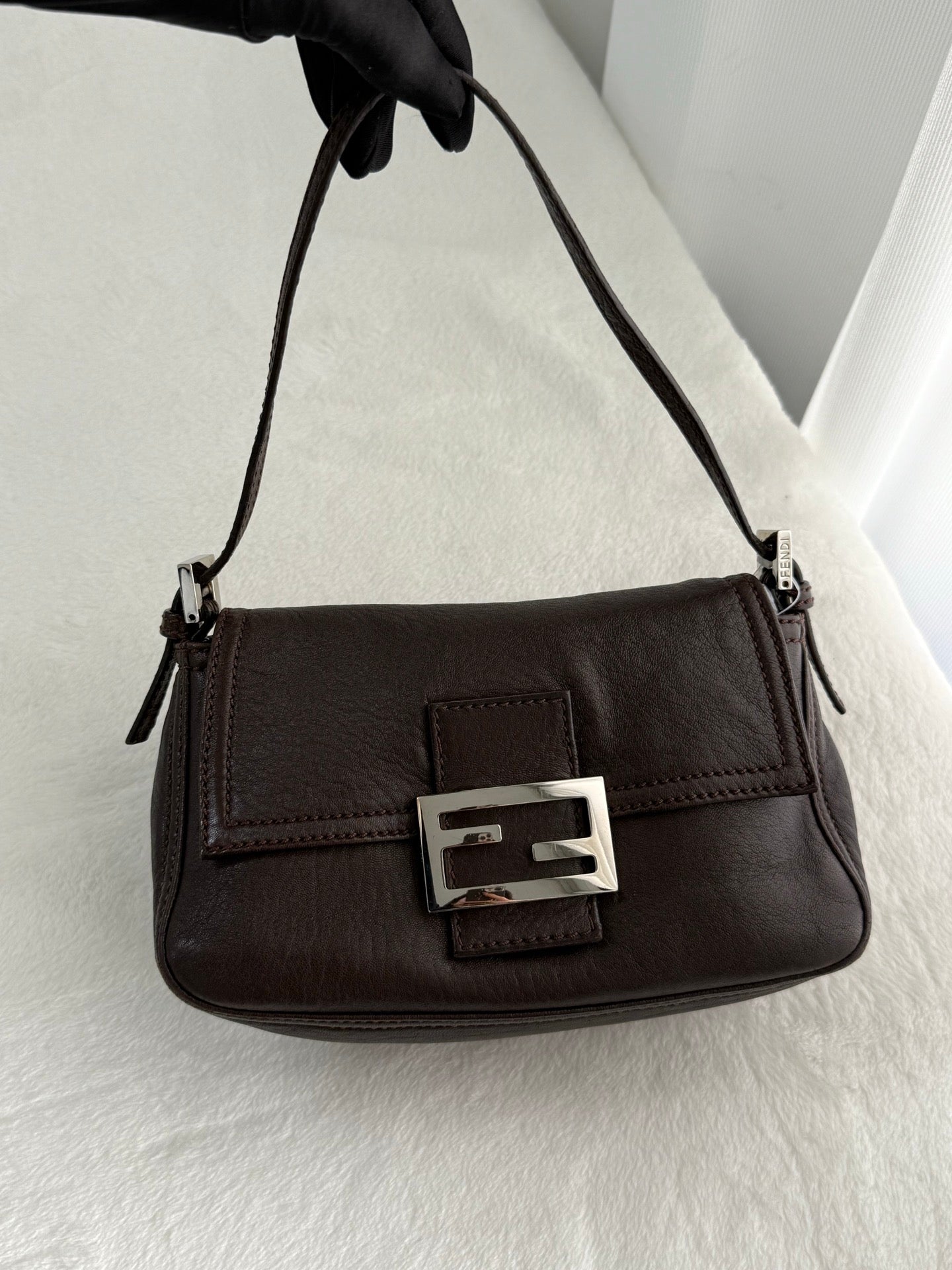 FENDI Genuine leather Shoulder bag