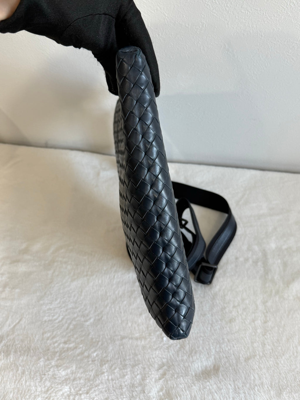 BOTTEGA VENETA Navy Shoulder Bag