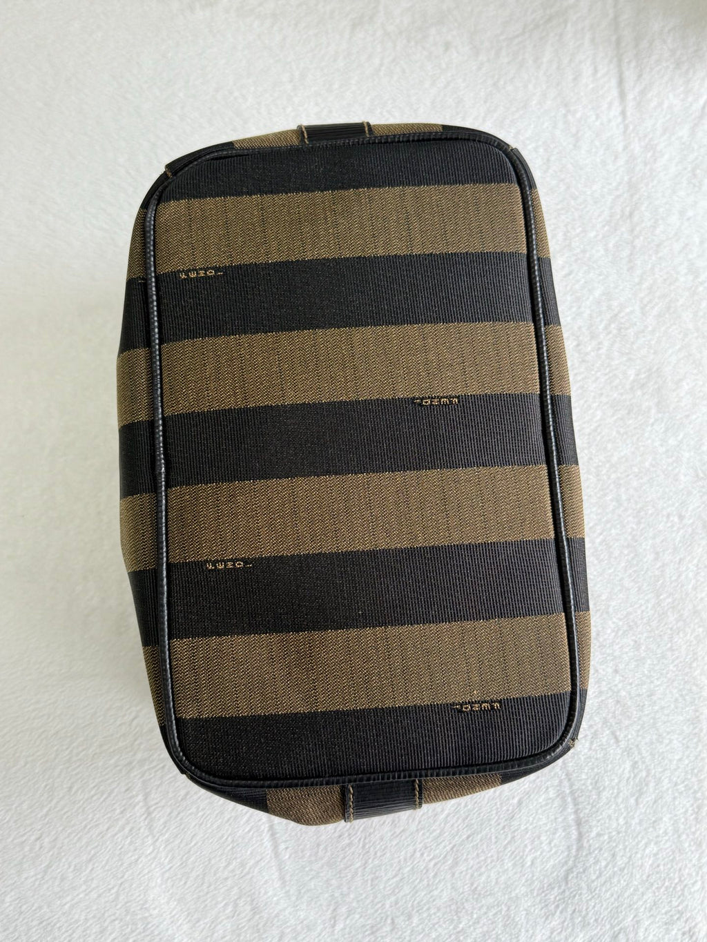 FENDI Pequin Stripe Box Bag