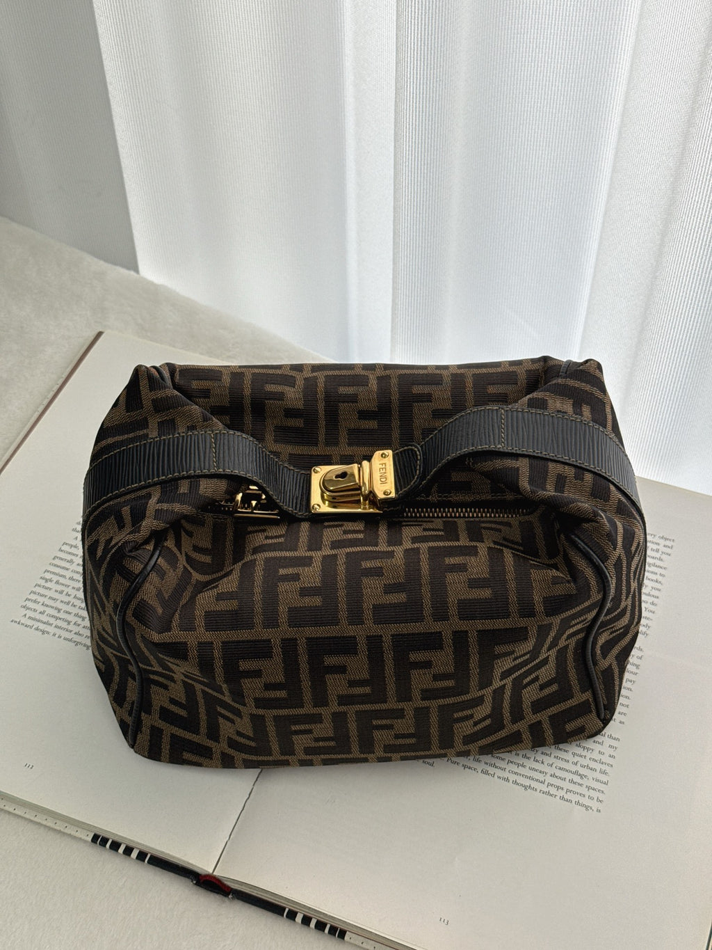 FENDI Zucca Box Bag