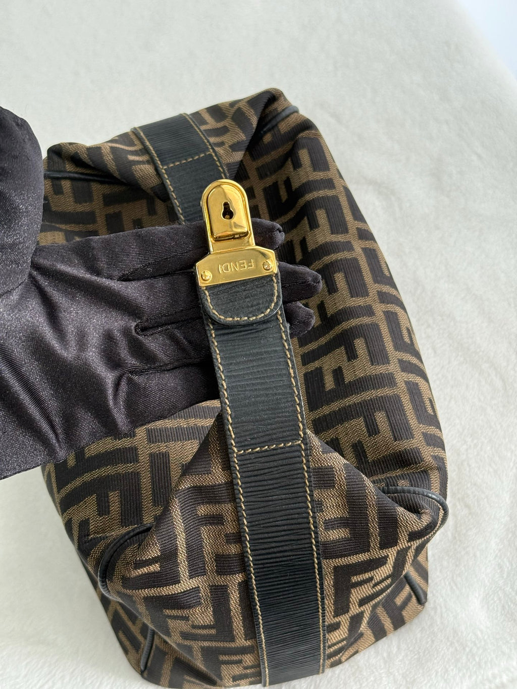 FENDI Zucca Box Bag