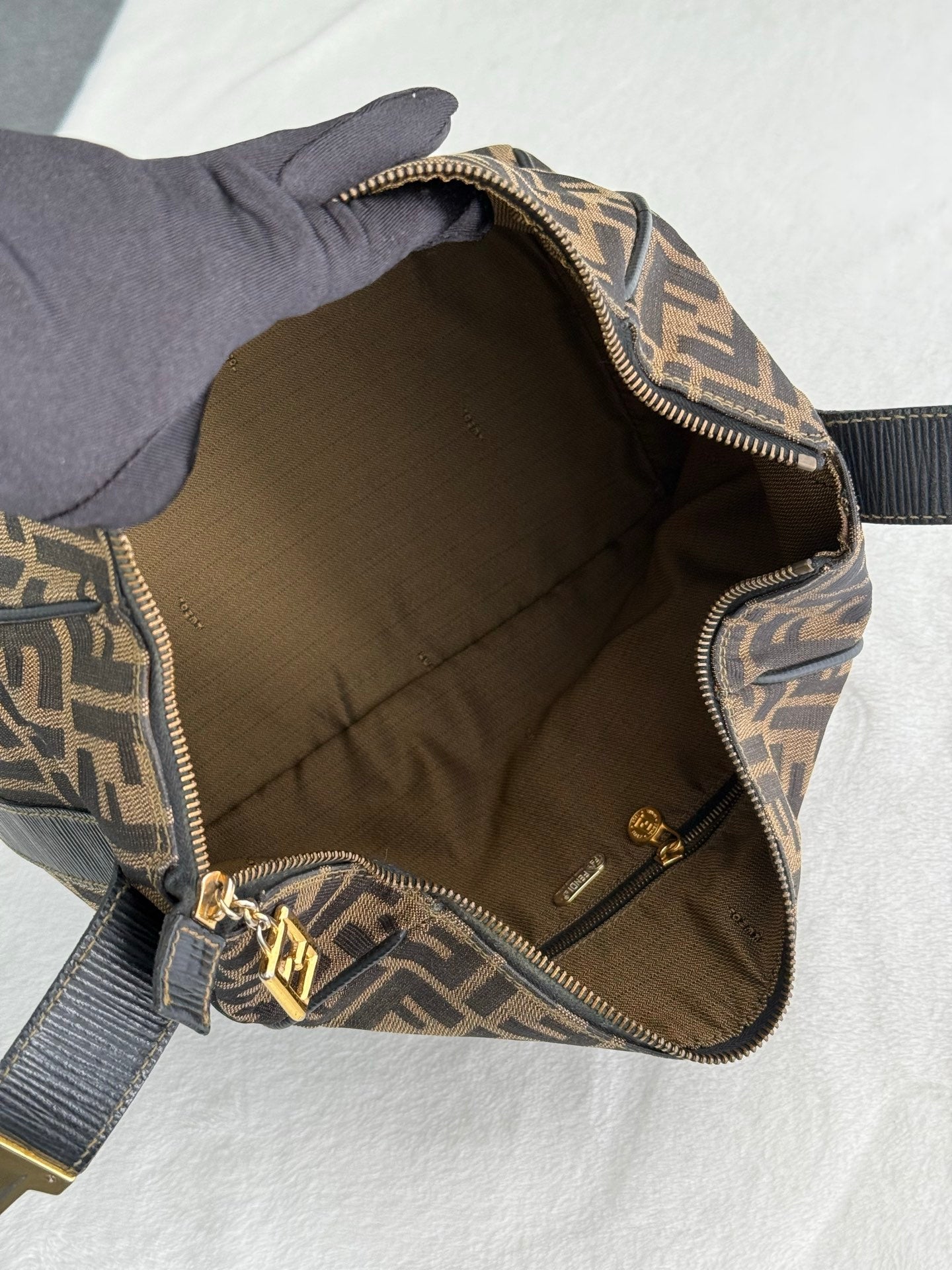 FENDI Zucca Box Bag