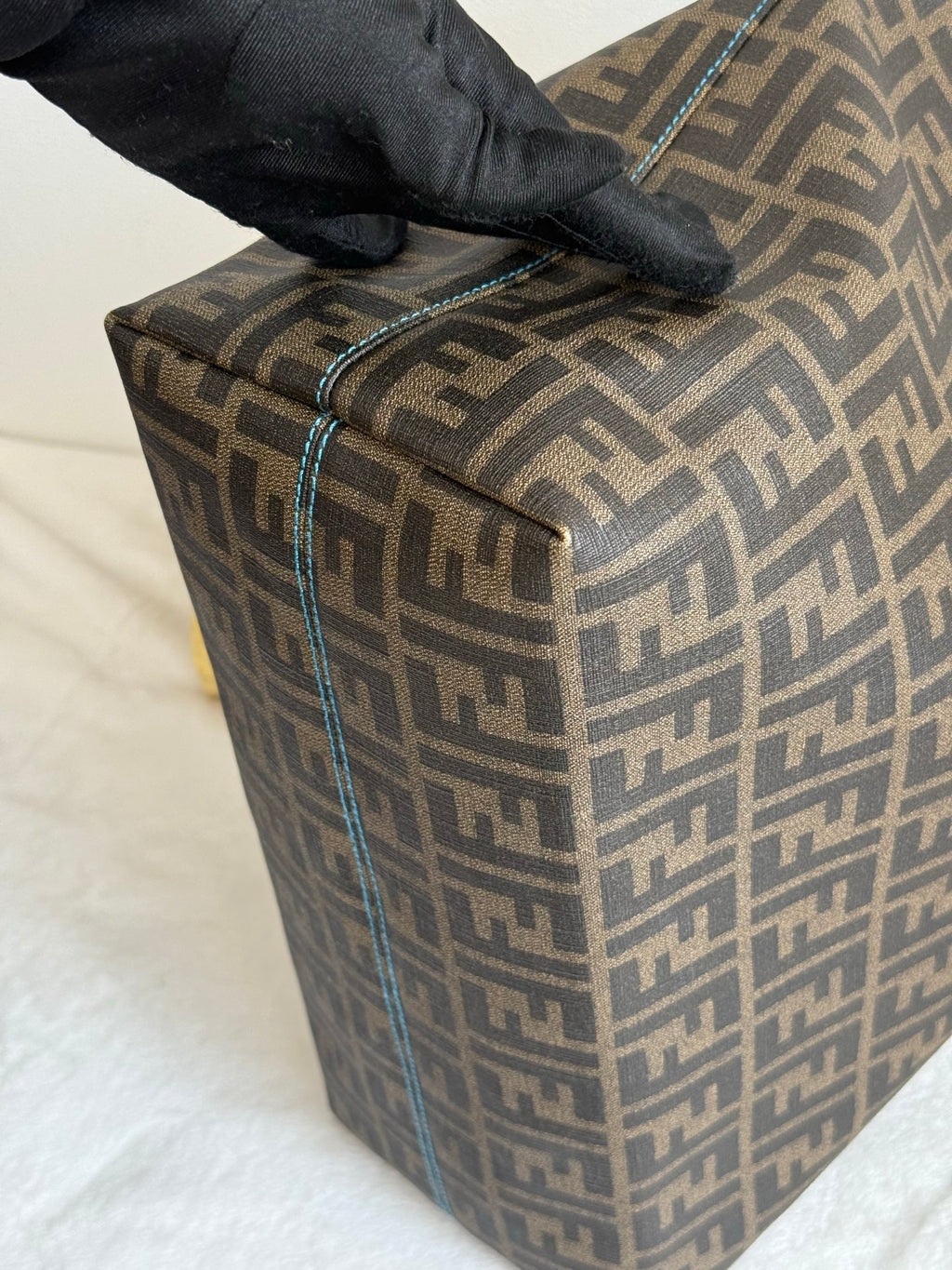 FENDI Fortune Fish Zucca Tote Bag