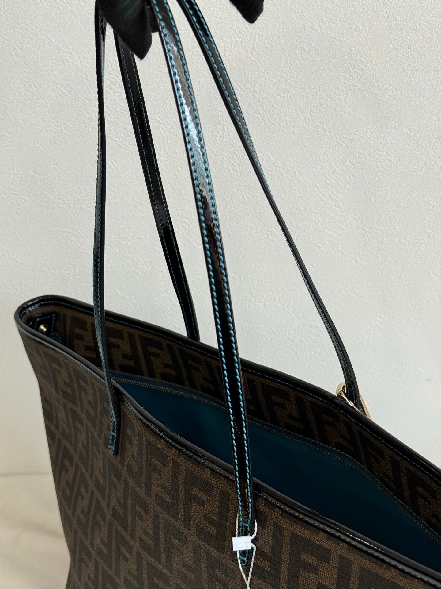 FENDI Fortune Fish Zucca Tote Bag