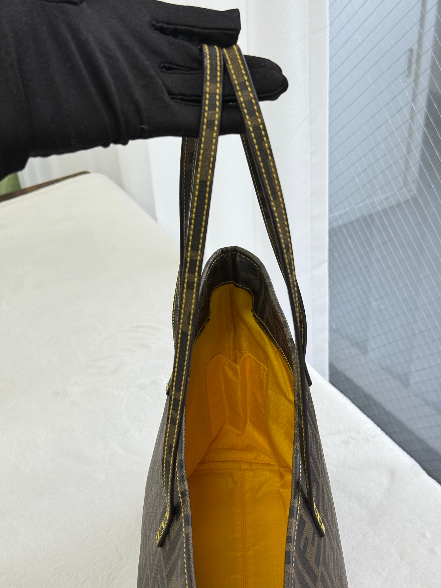 FENDI ZUCCA Tote Bag