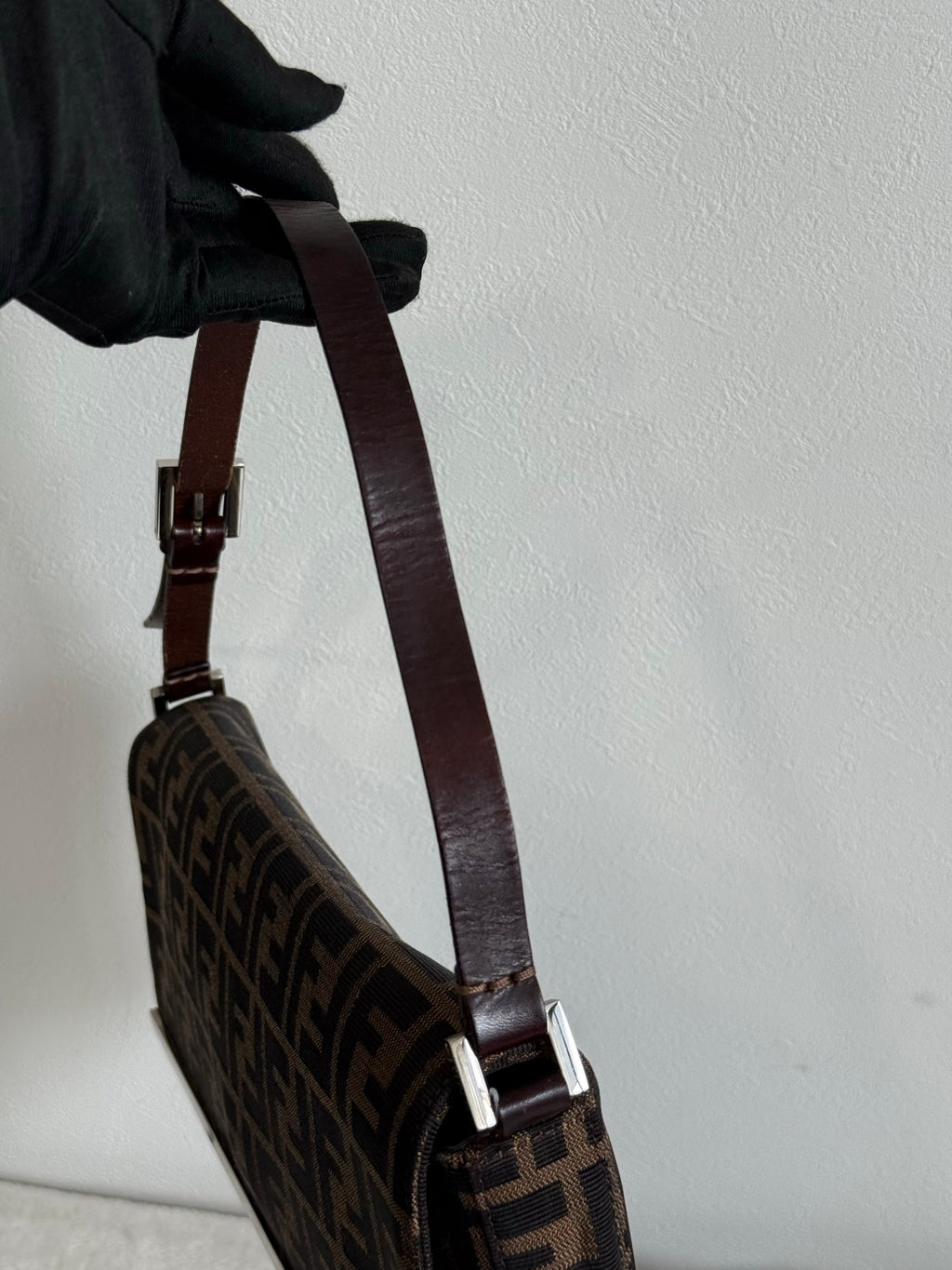 FENDI Zucca Shoulder Bag