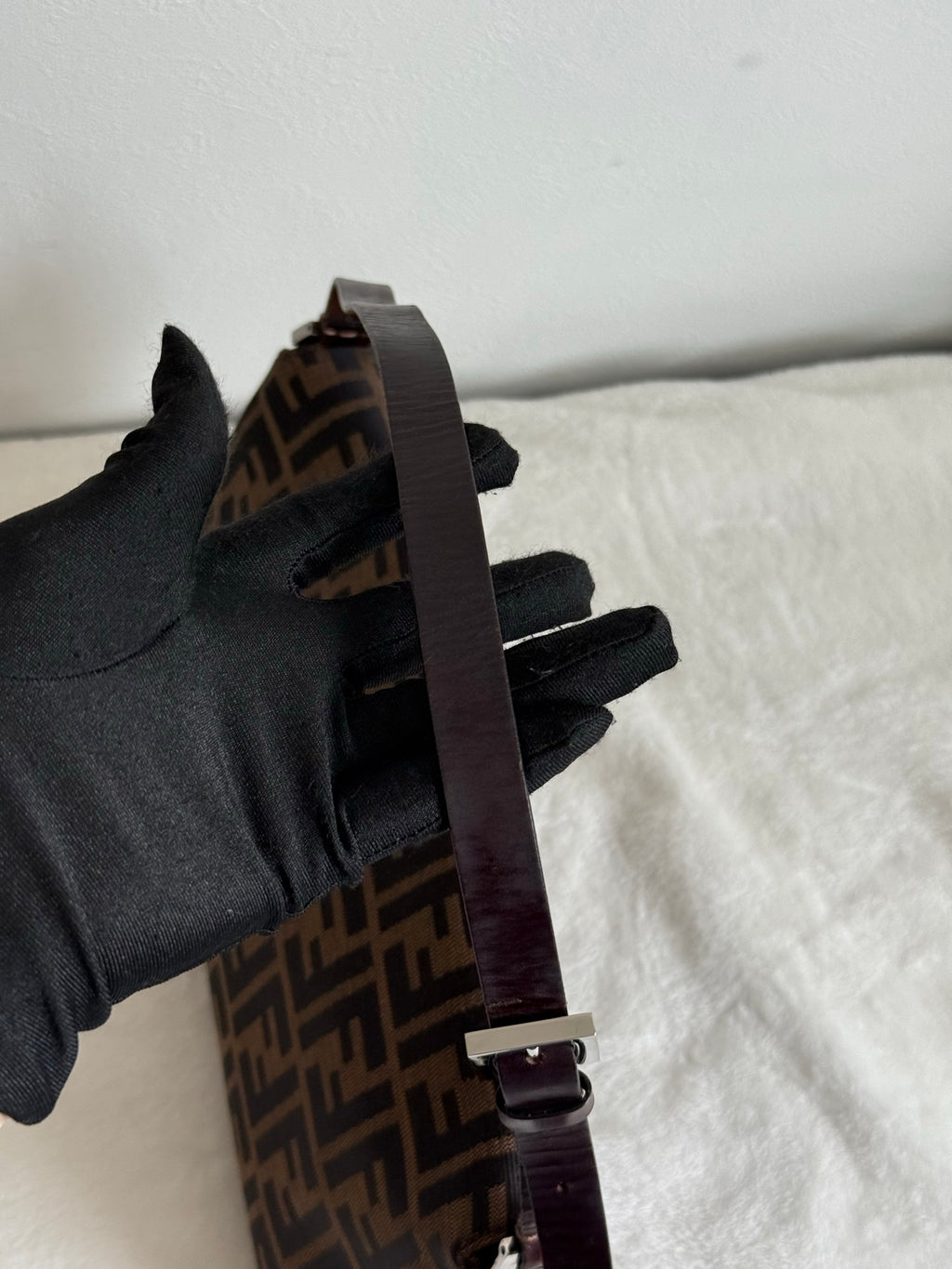 FENDI Zucca Shoulder Bag