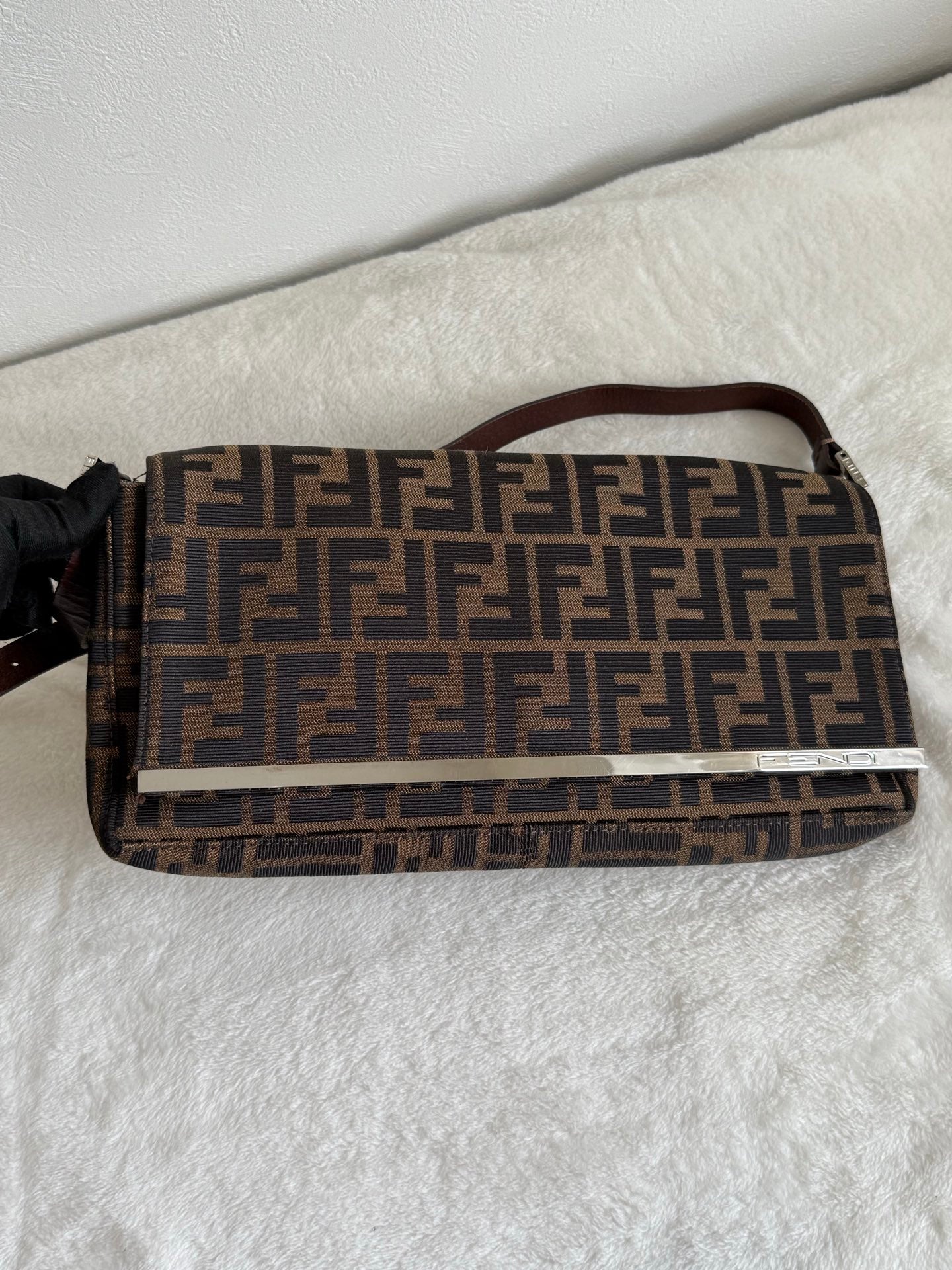 FENDI Zucca Shoulder Bag