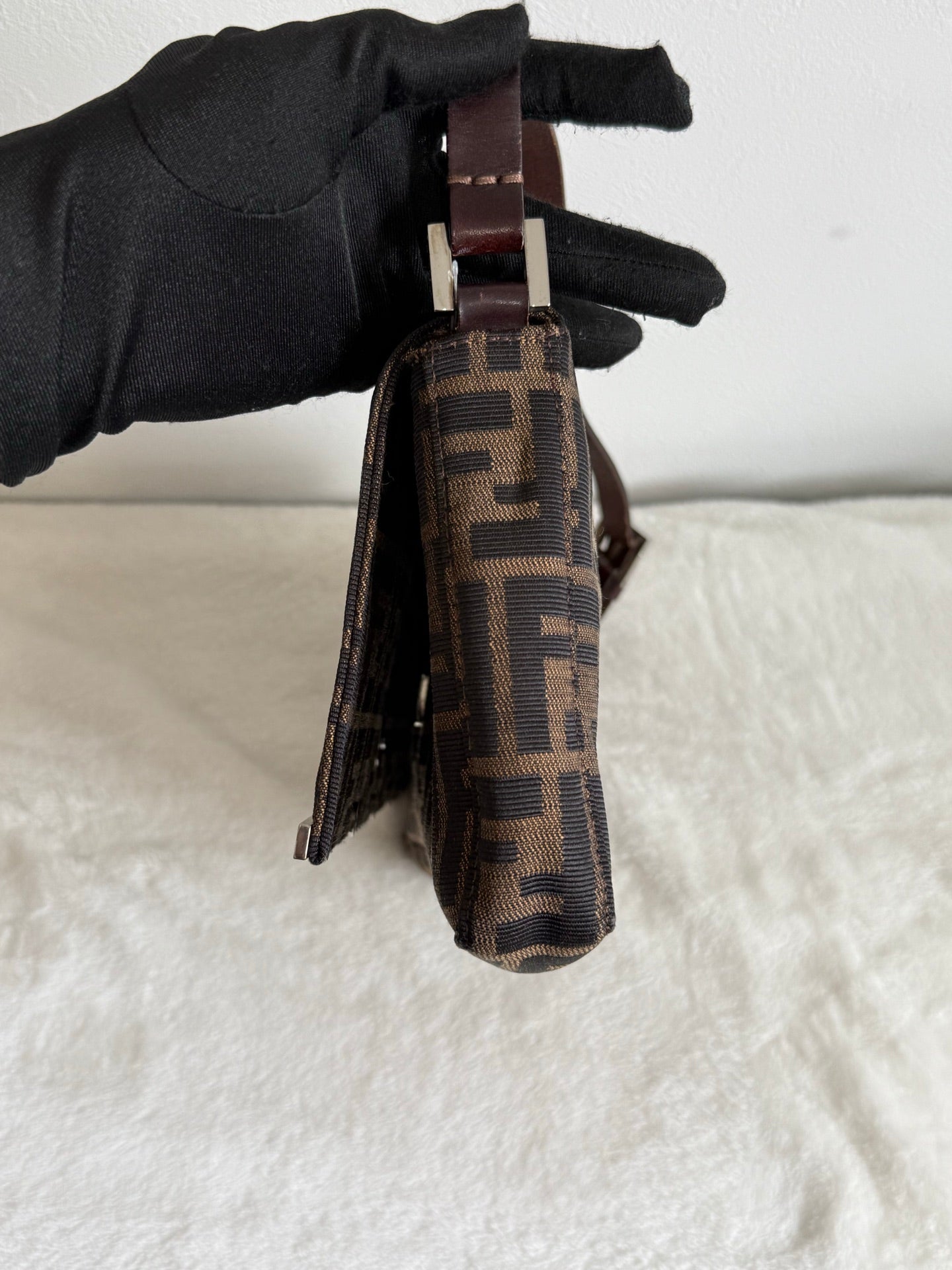 FENDI Zucca Shoulder Bag