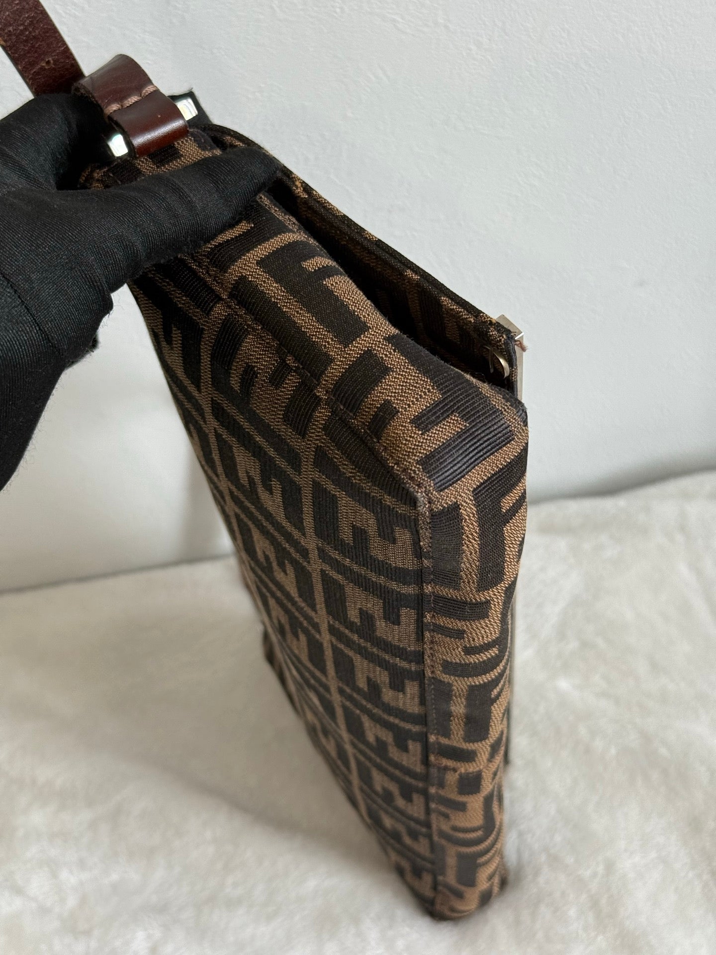FENDI Zucca Shoulder Bag