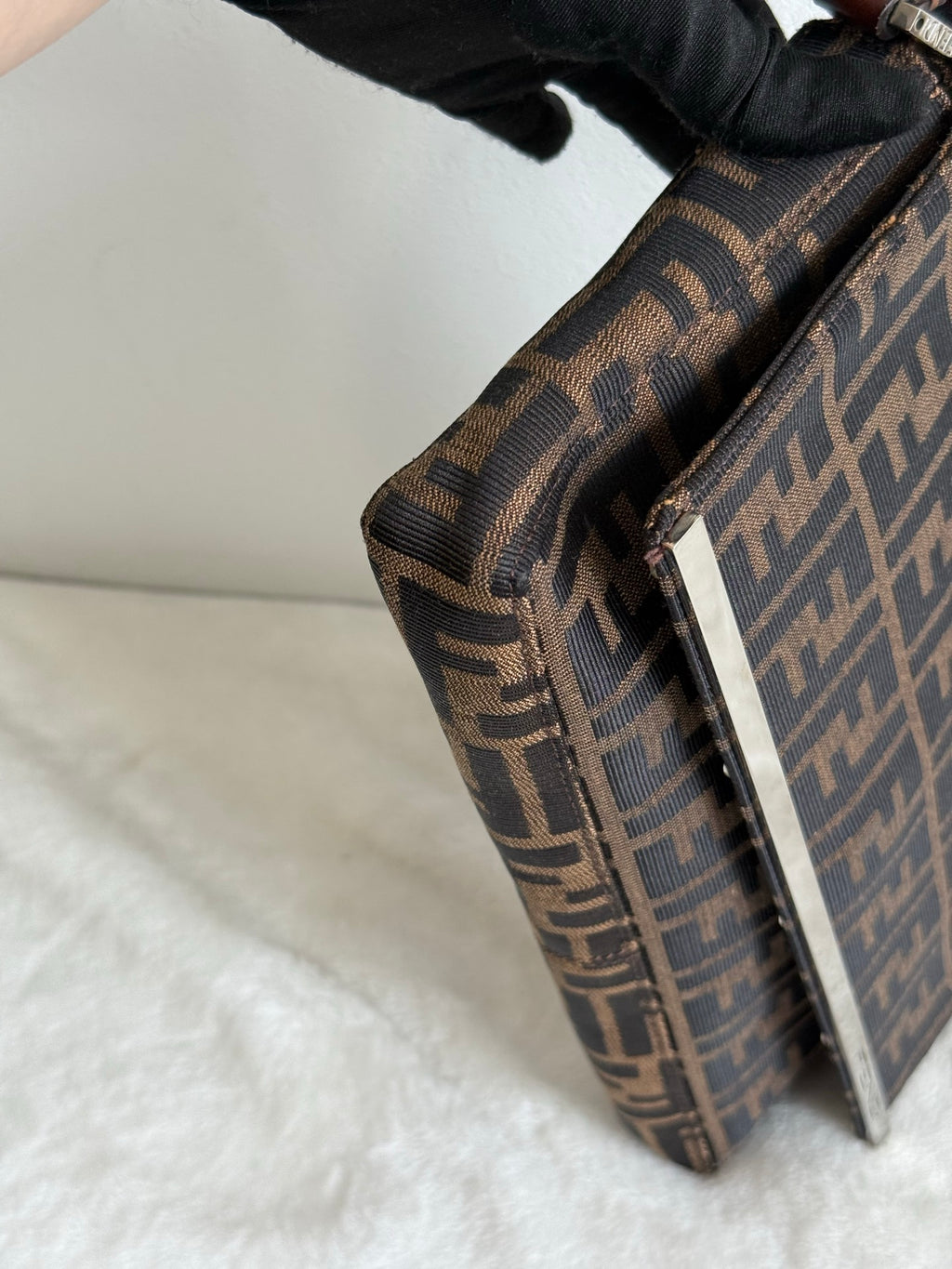 FENDI Zucca Shoulder Bag