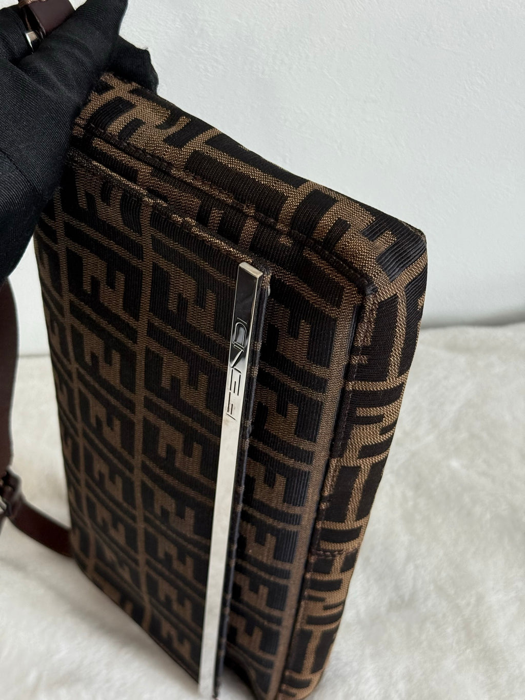 FENDI Zucca Shoulder Bag