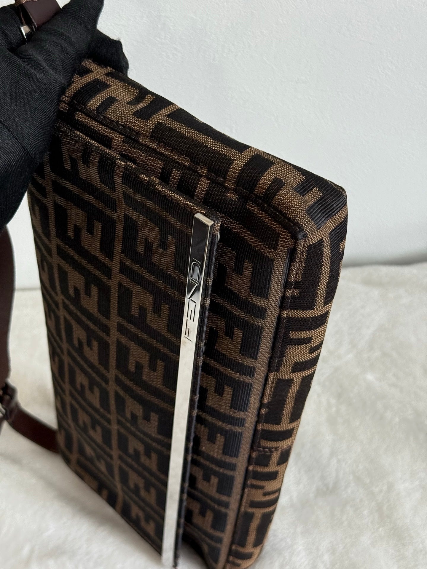 FENDI Zucca Shoulder Bag