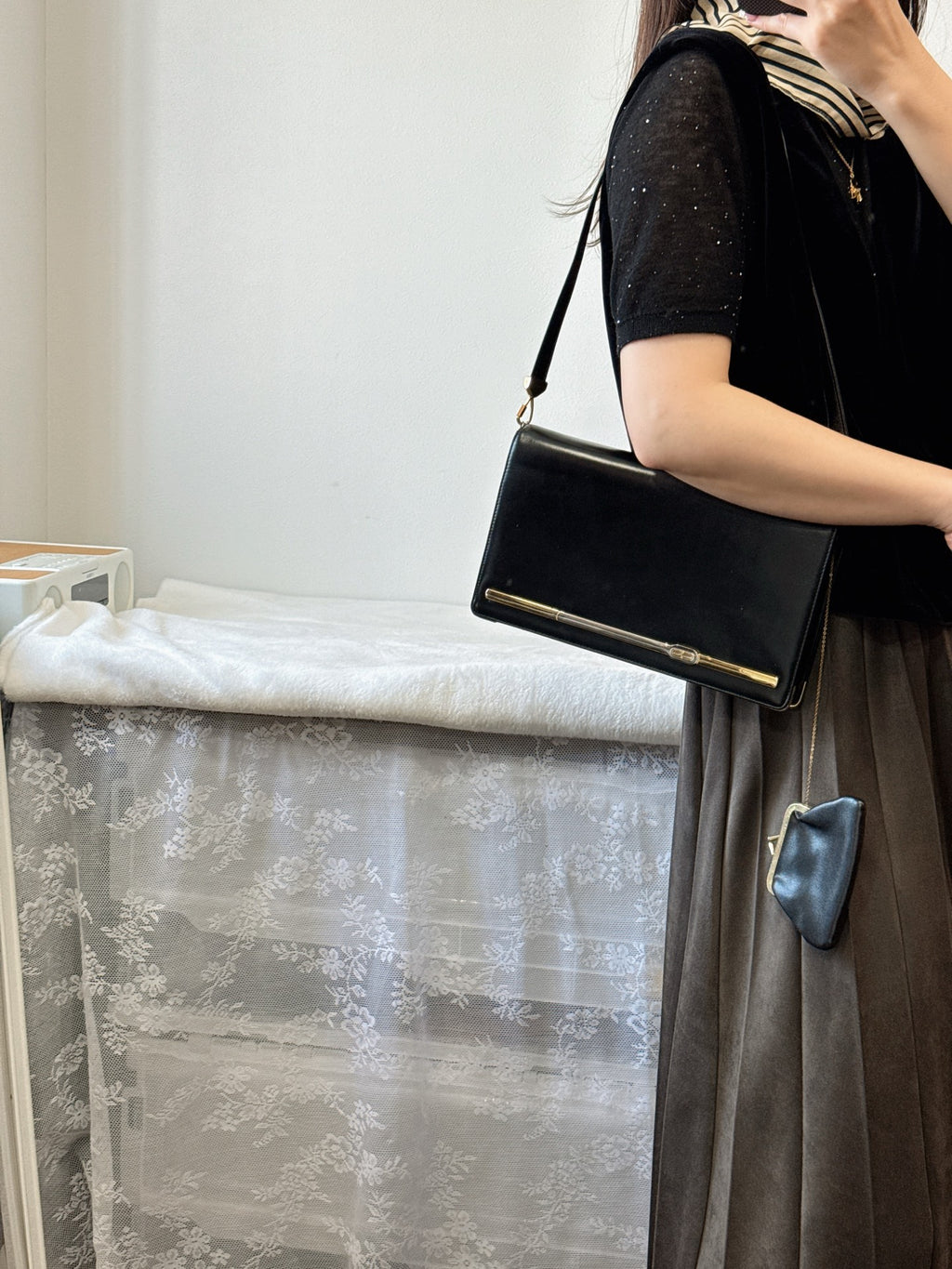 DIOR Genuine Flap Bag (Set Bag)