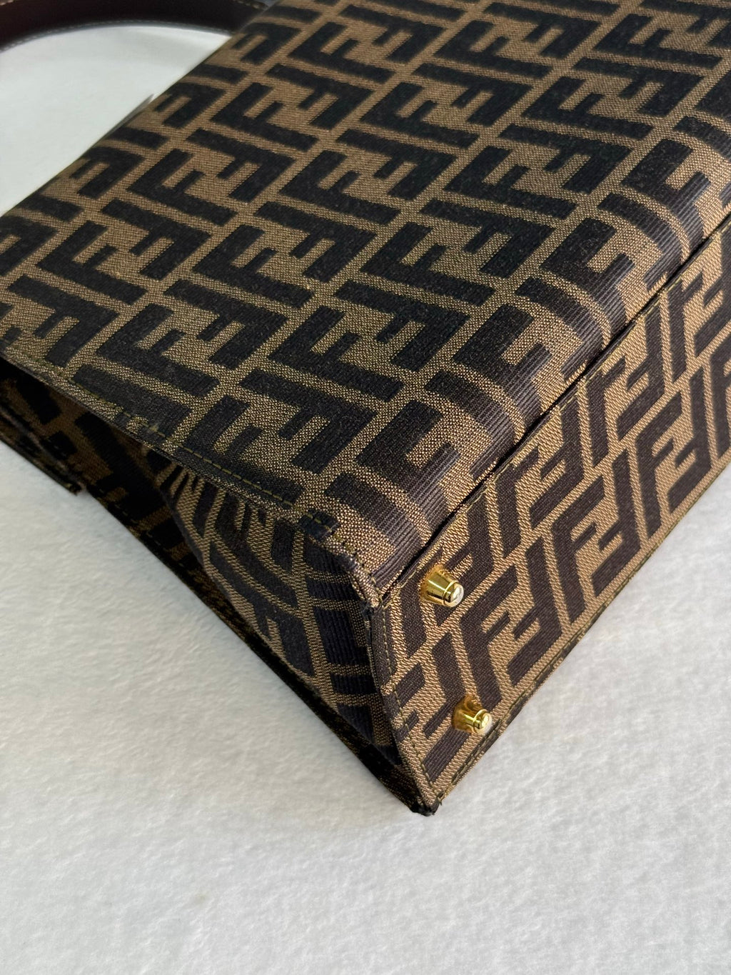 FENDI Zucca Kelly Shoulder Bag
