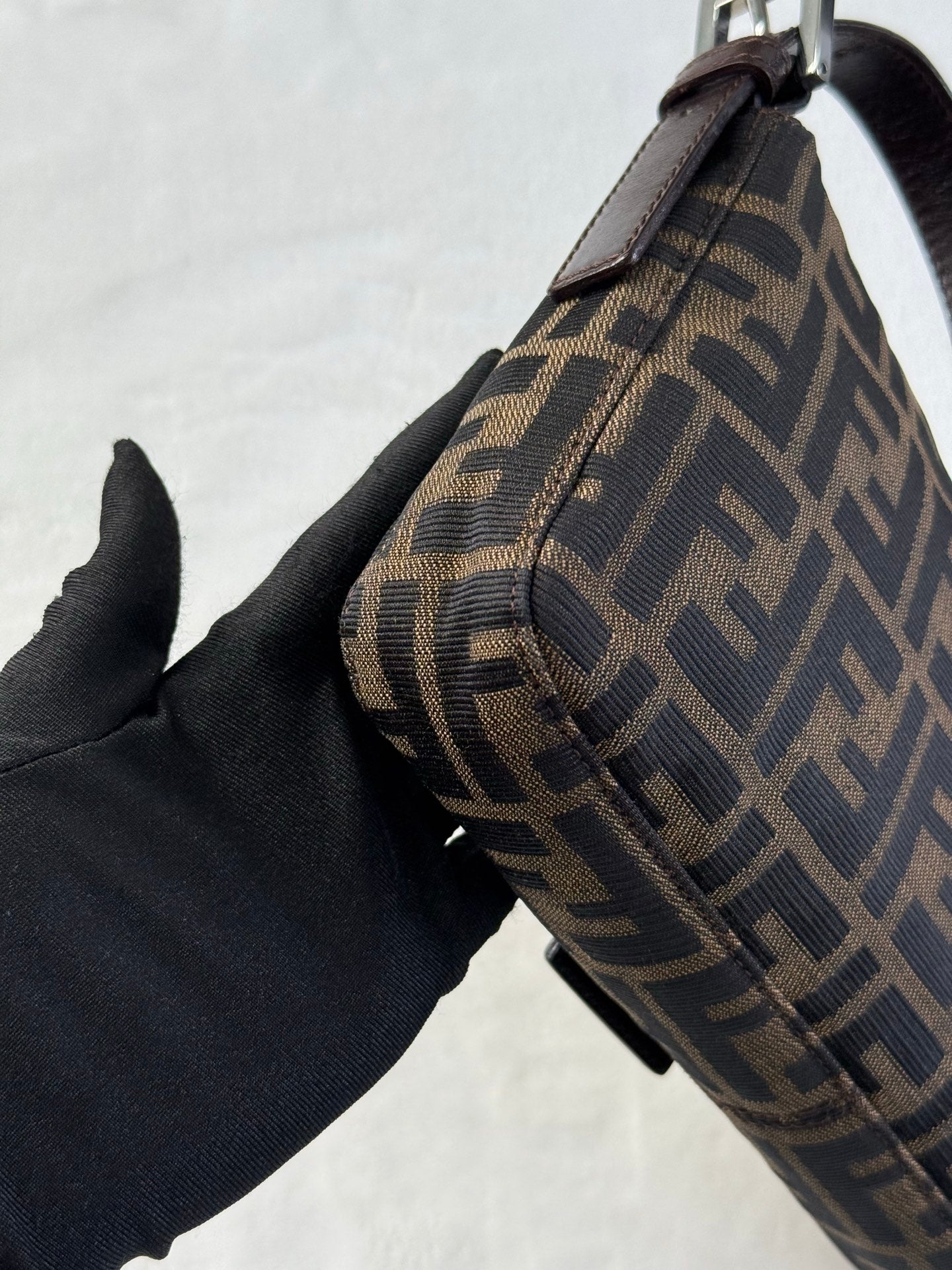 FENDI Zucca Baguette Bag