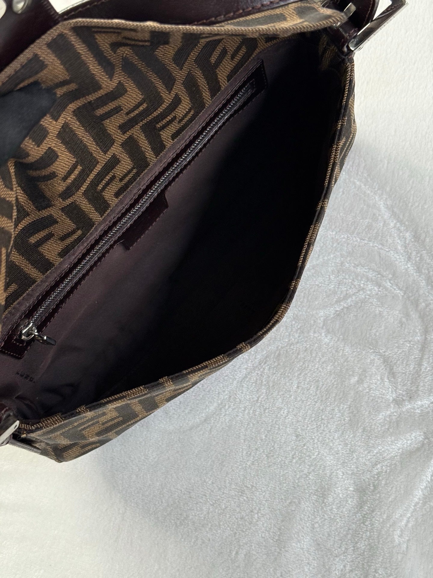 FENDI Zucca Baguette Bag