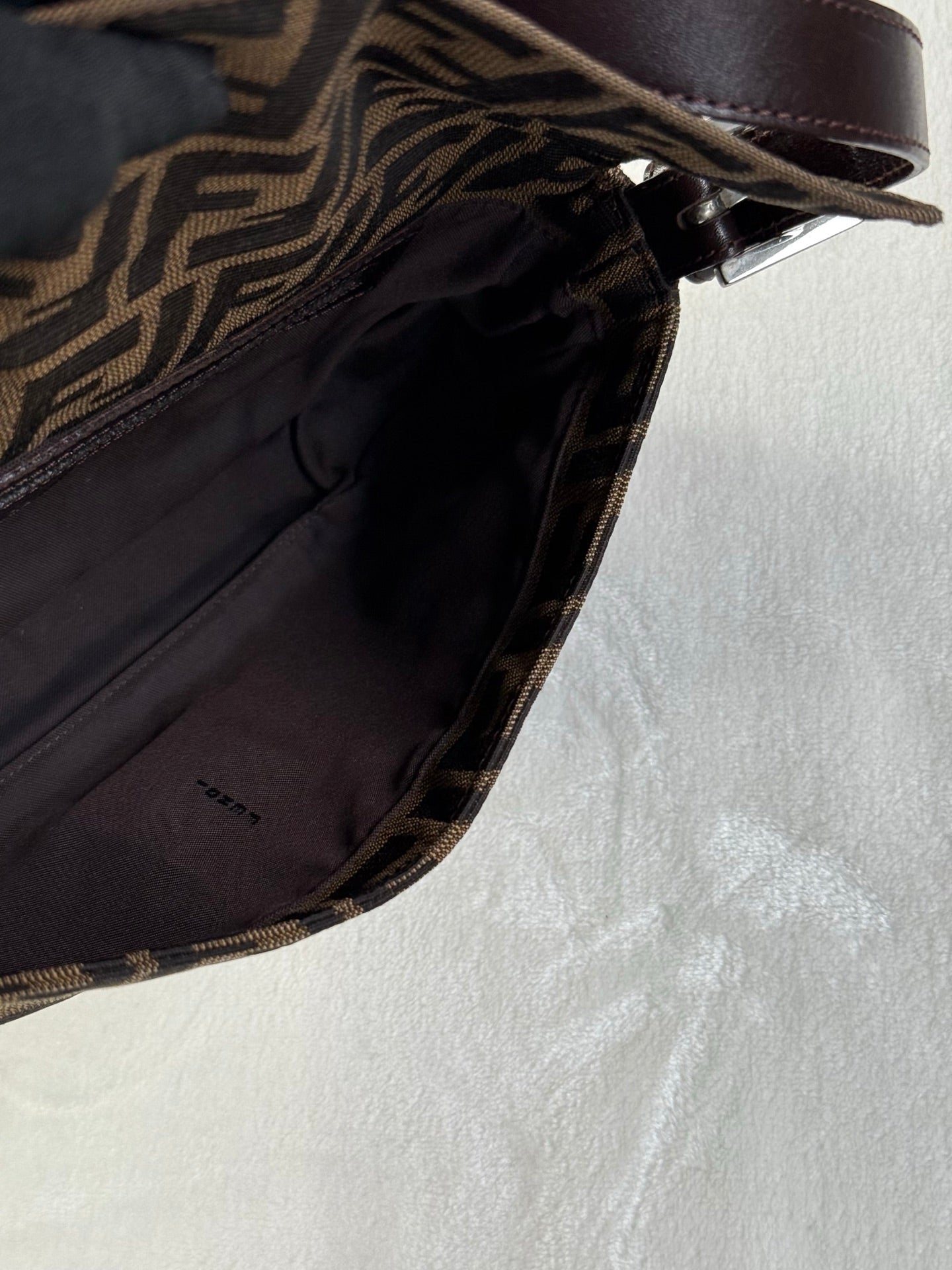 FENDI Zucca Baguette Bag