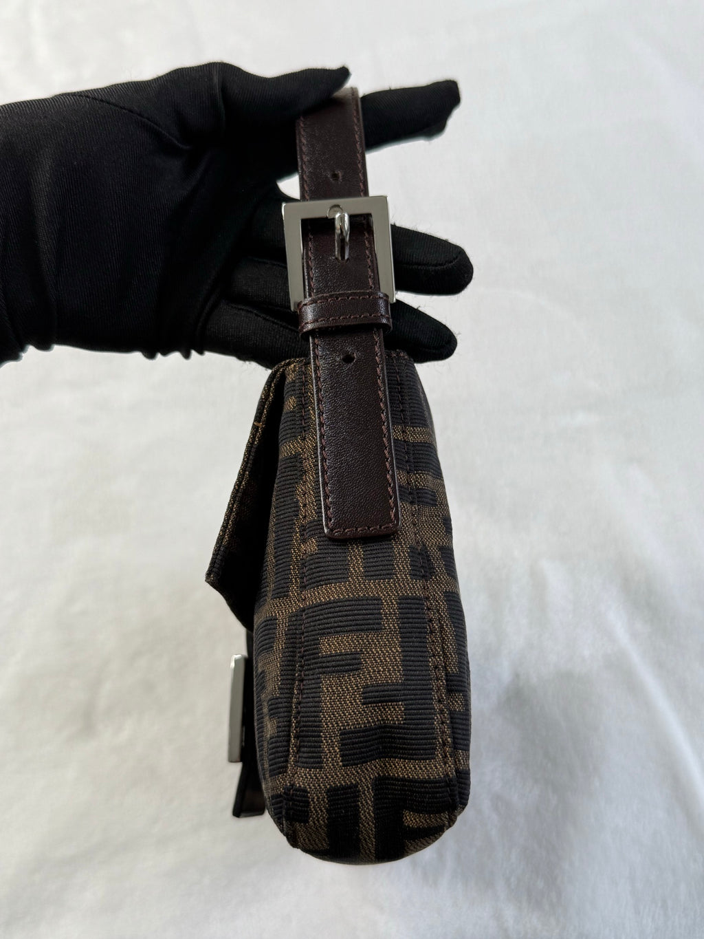 FENDI Zucca Baguette Bag