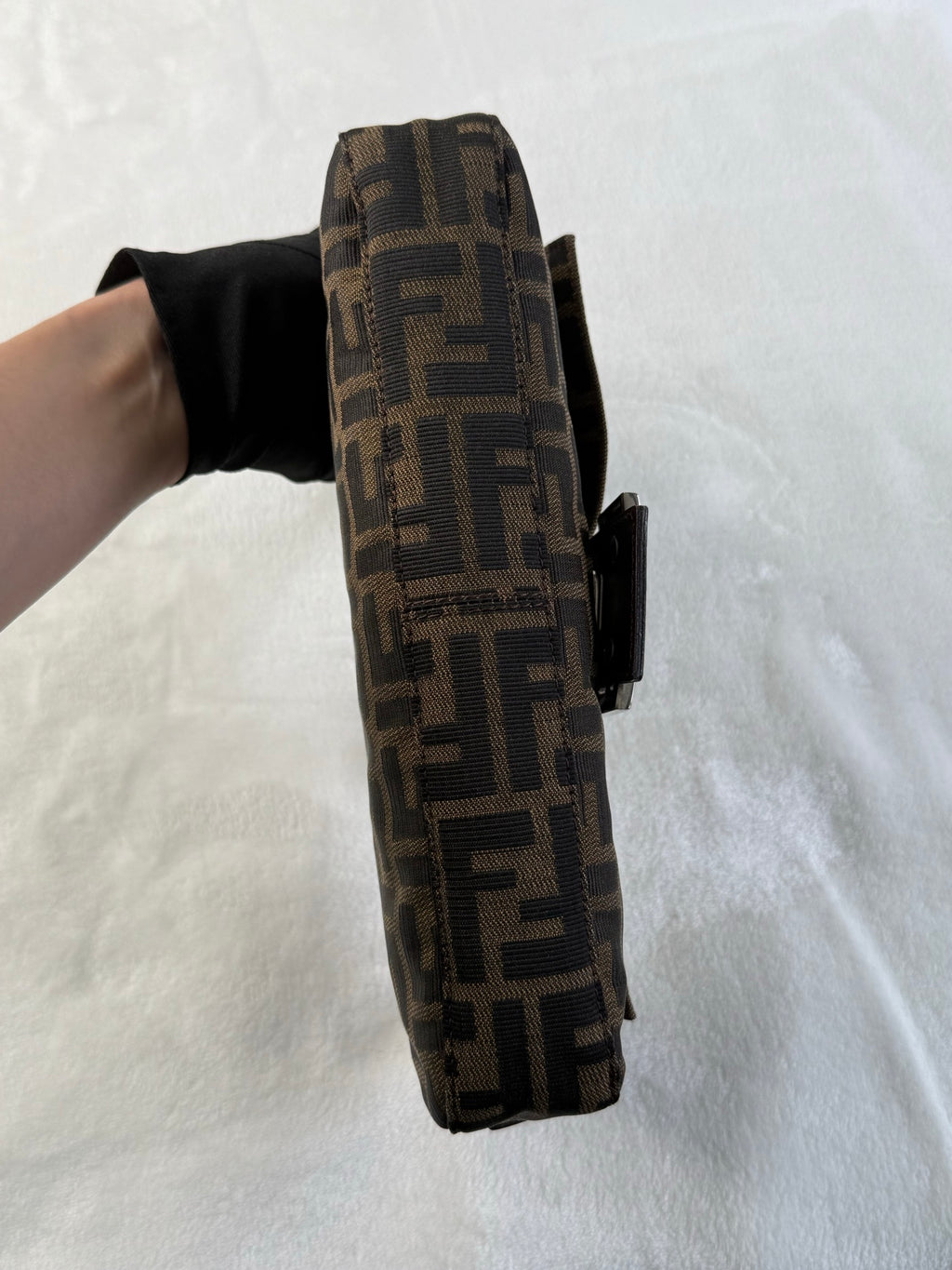 FENDI Zucca Baguette Bag