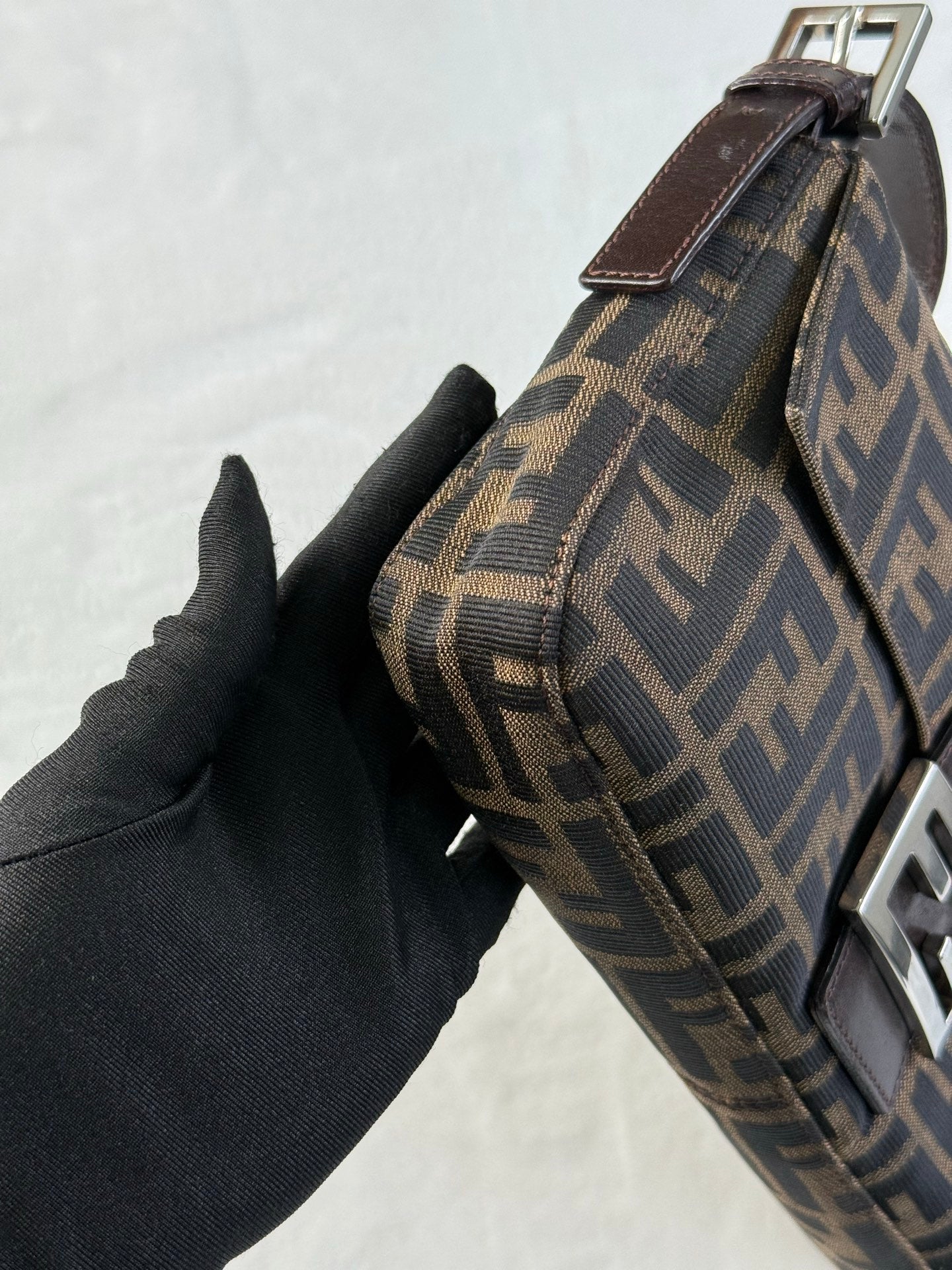 FENDI Zucca Baguette Bag