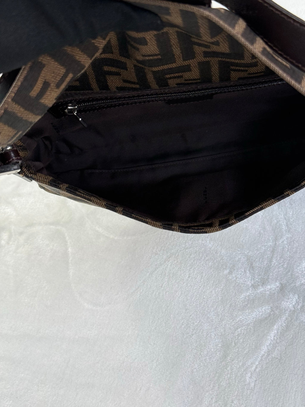 FENDI Zucca Baguette Bag