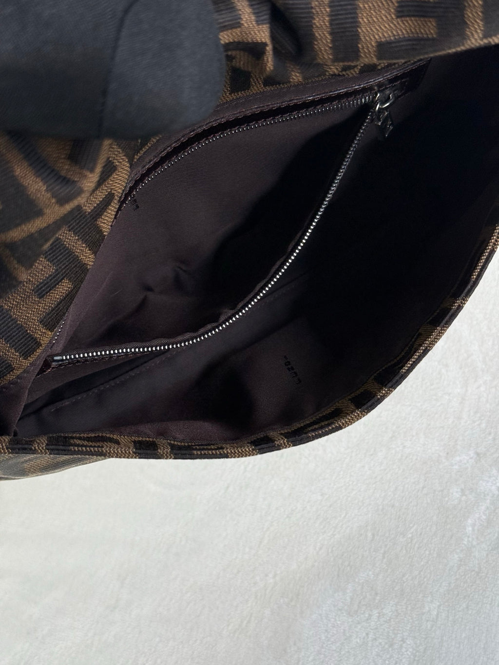 FENDI Zucca Baguette Bag