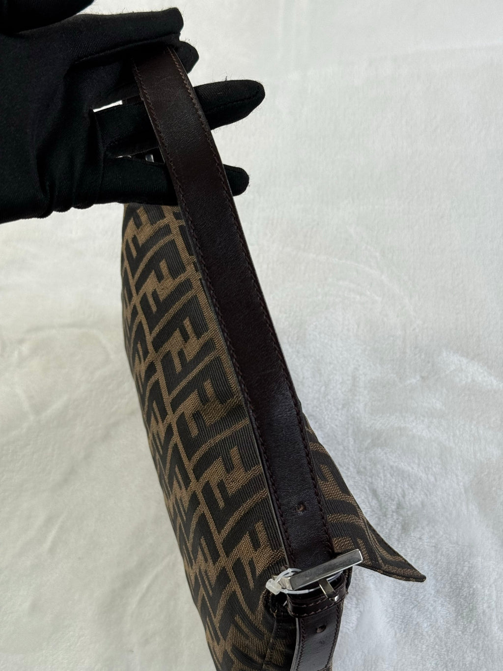FENDI Zucca Baguette Bag