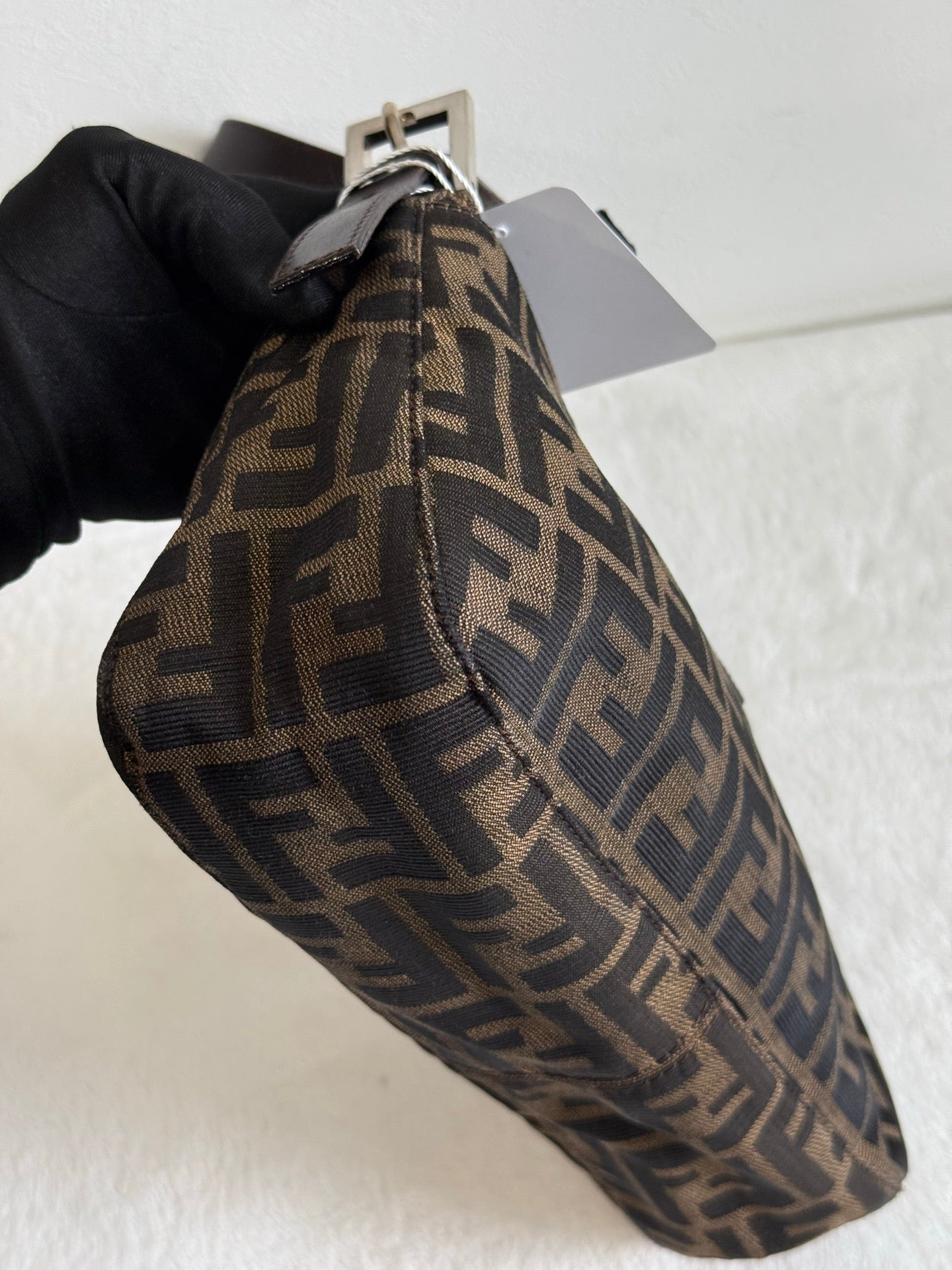 FENDI  Zucca Baguette Shoulder Bag