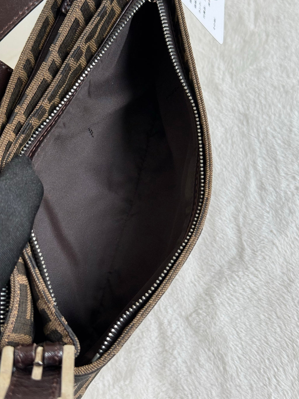 FENDI  Zucca Baguette Shoulder Bag