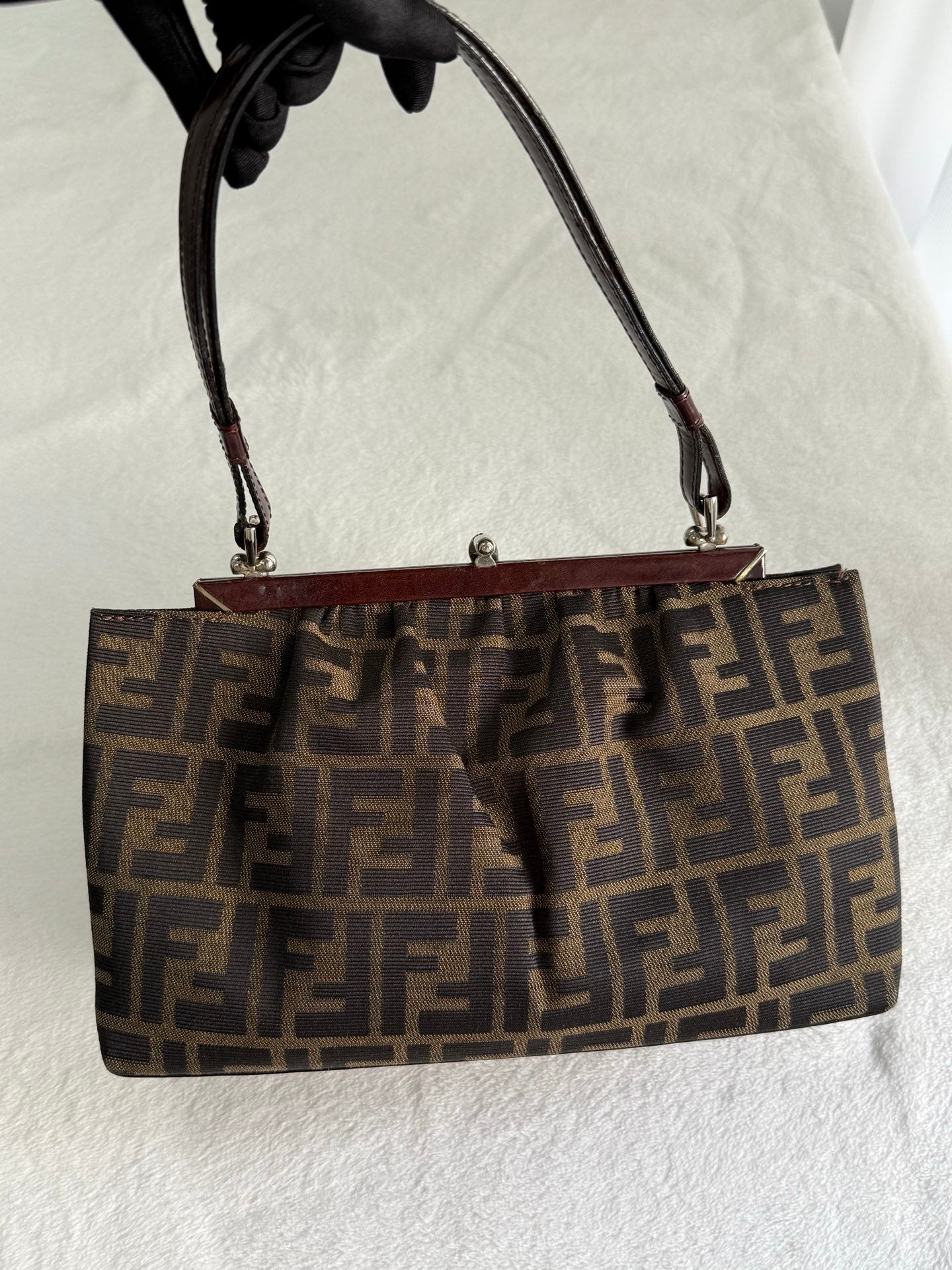 FENDI Zucca Vintage Shoulder Bag