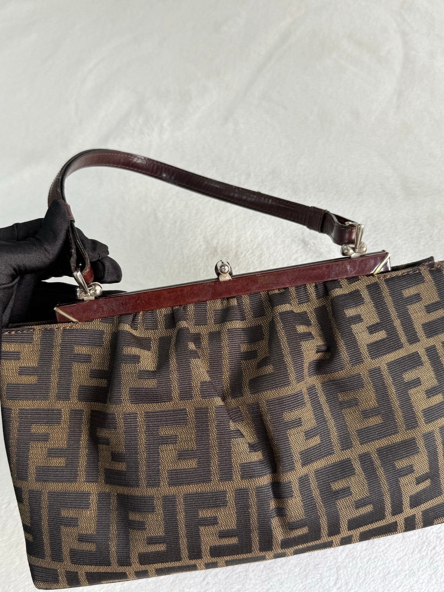 FENDI Zucca Vintage Shoulder Bag