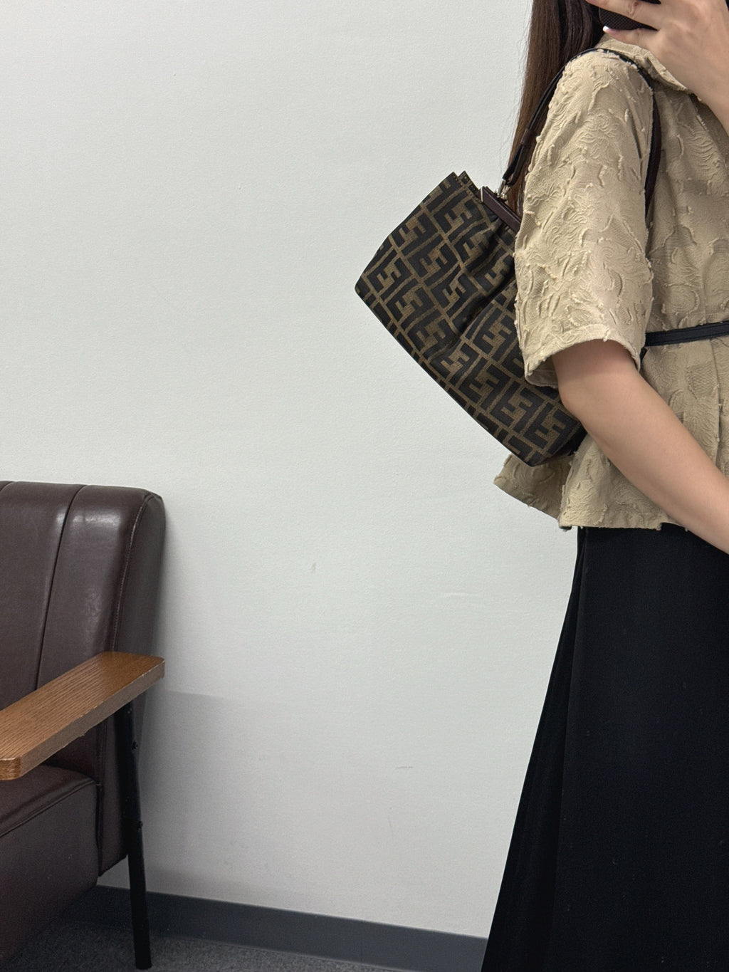 FENDI Zucca Vintage Shoulder Bag