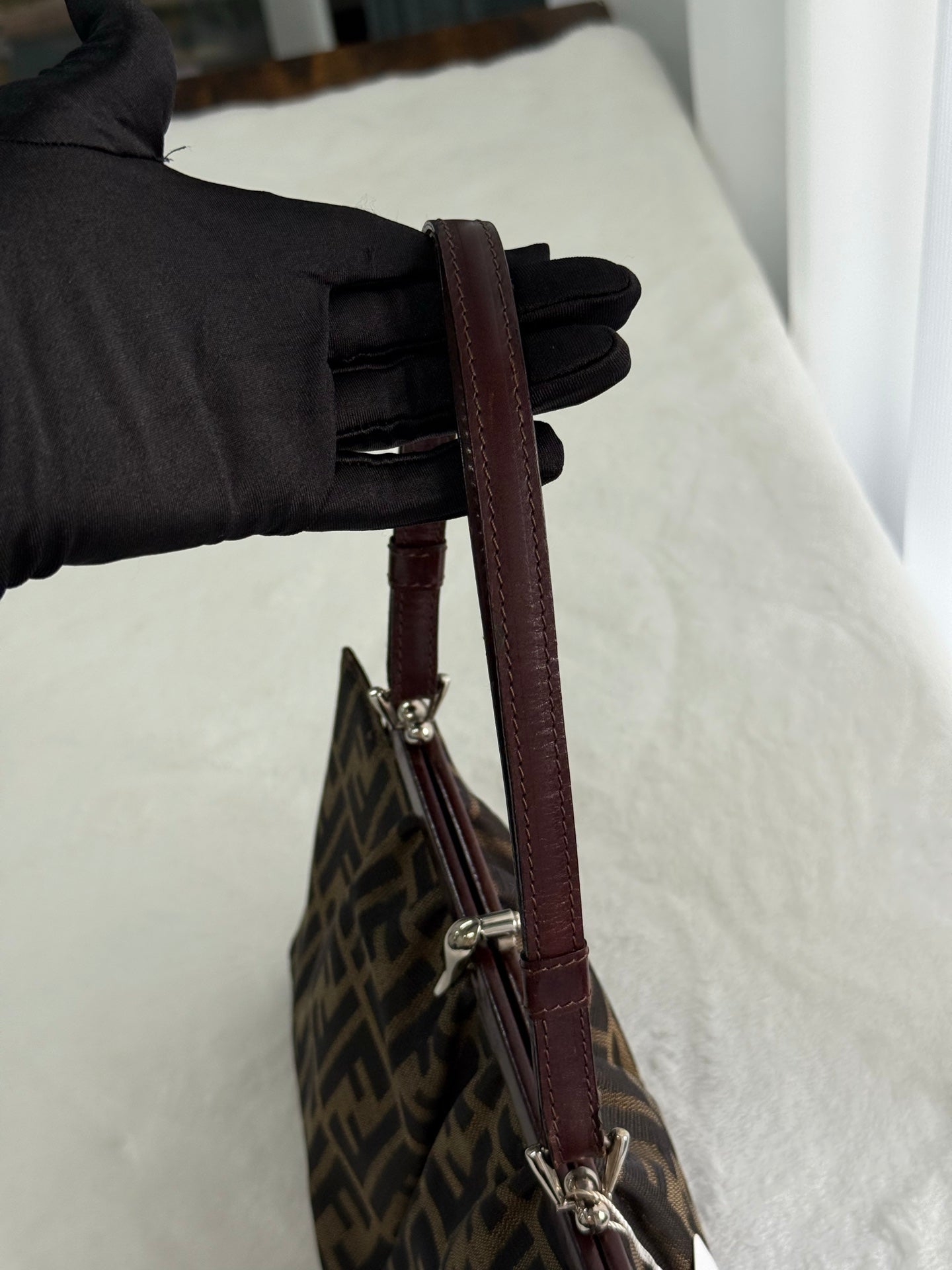 FENDI Zucca Vintage Shoulder Bag