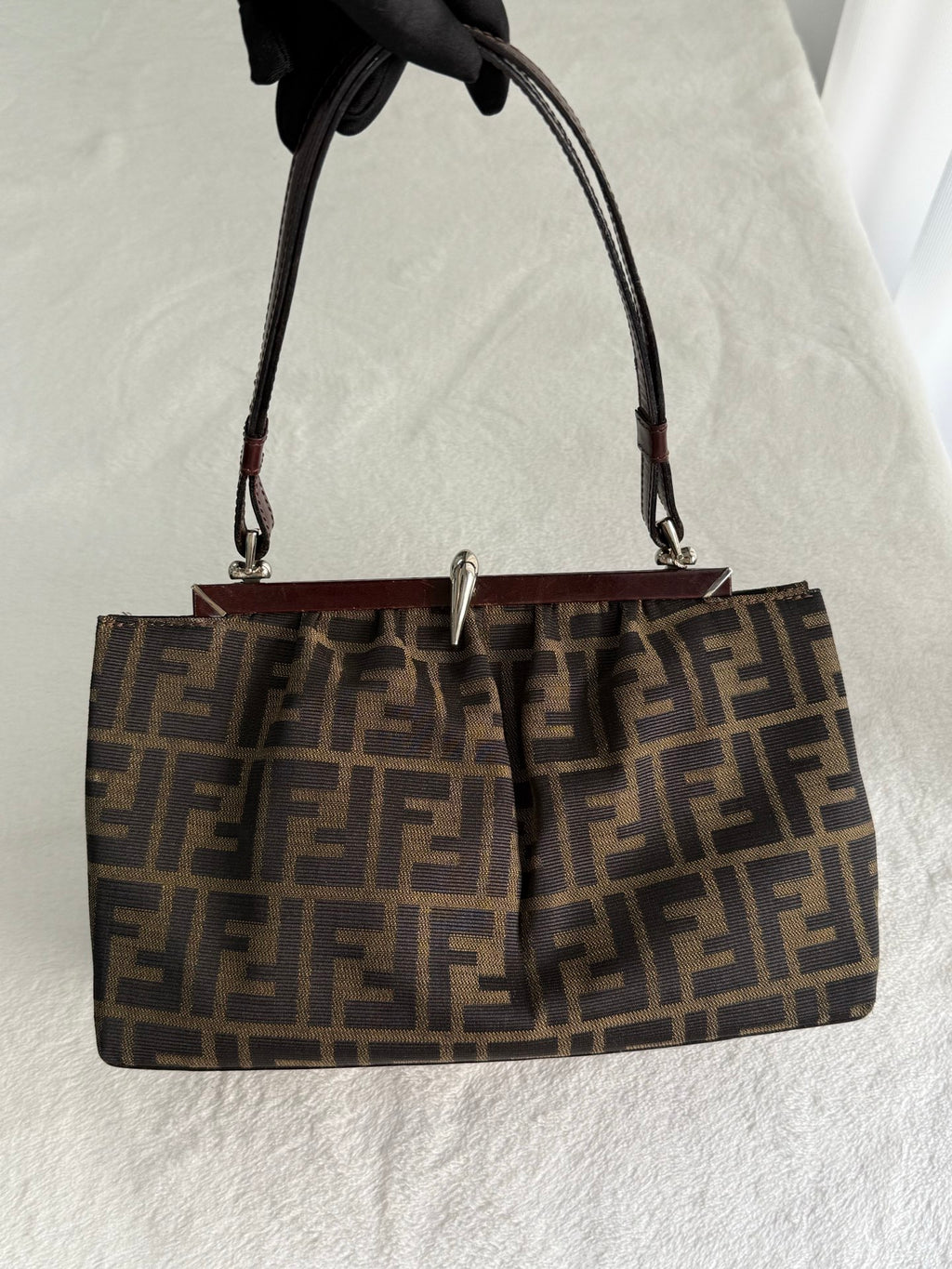 FENDI Zucca Vintage Shoulder Bag