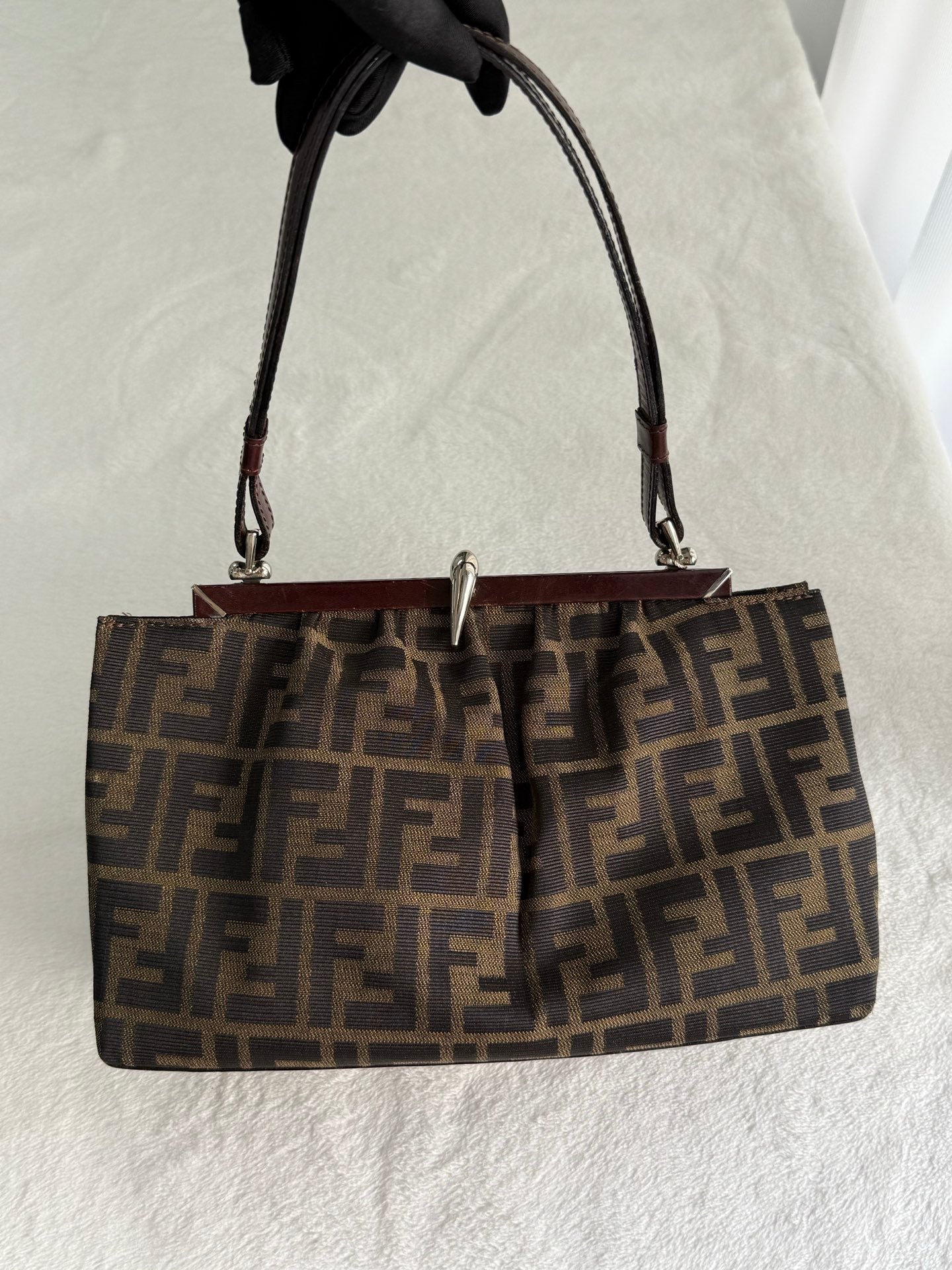 FENDI Zucca Vintage Shoulder Bag