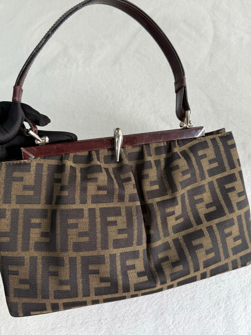FENDI Zucca Vintage Shoulder Bag