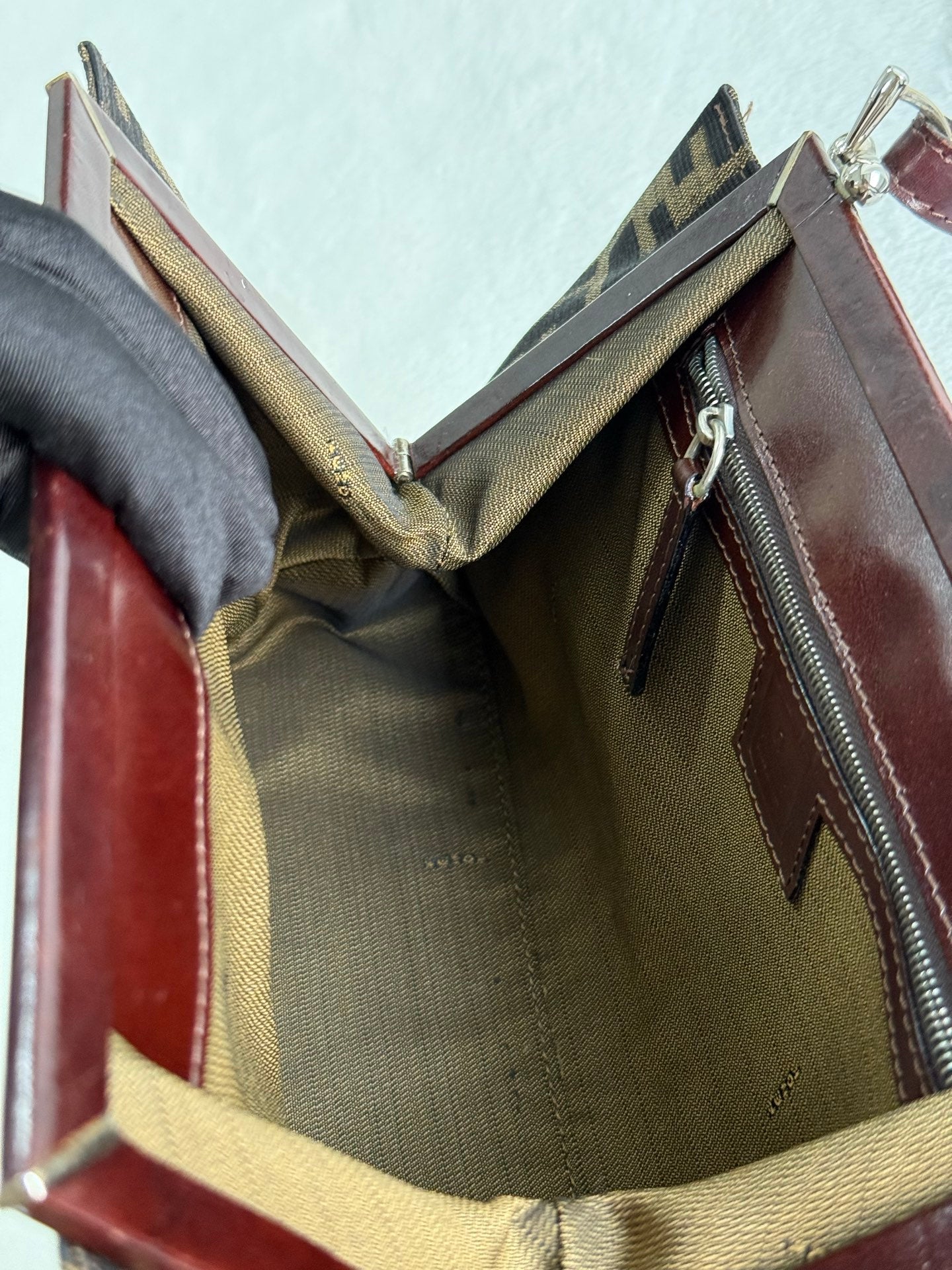 FENDI Zucca Vintage Shoulder Bag