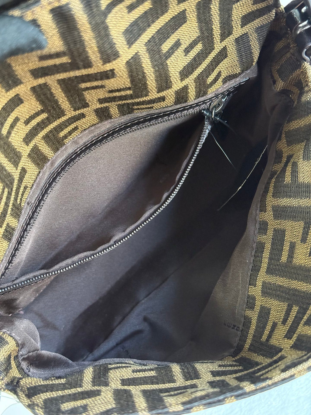 FENDI Zucca Flap Bag