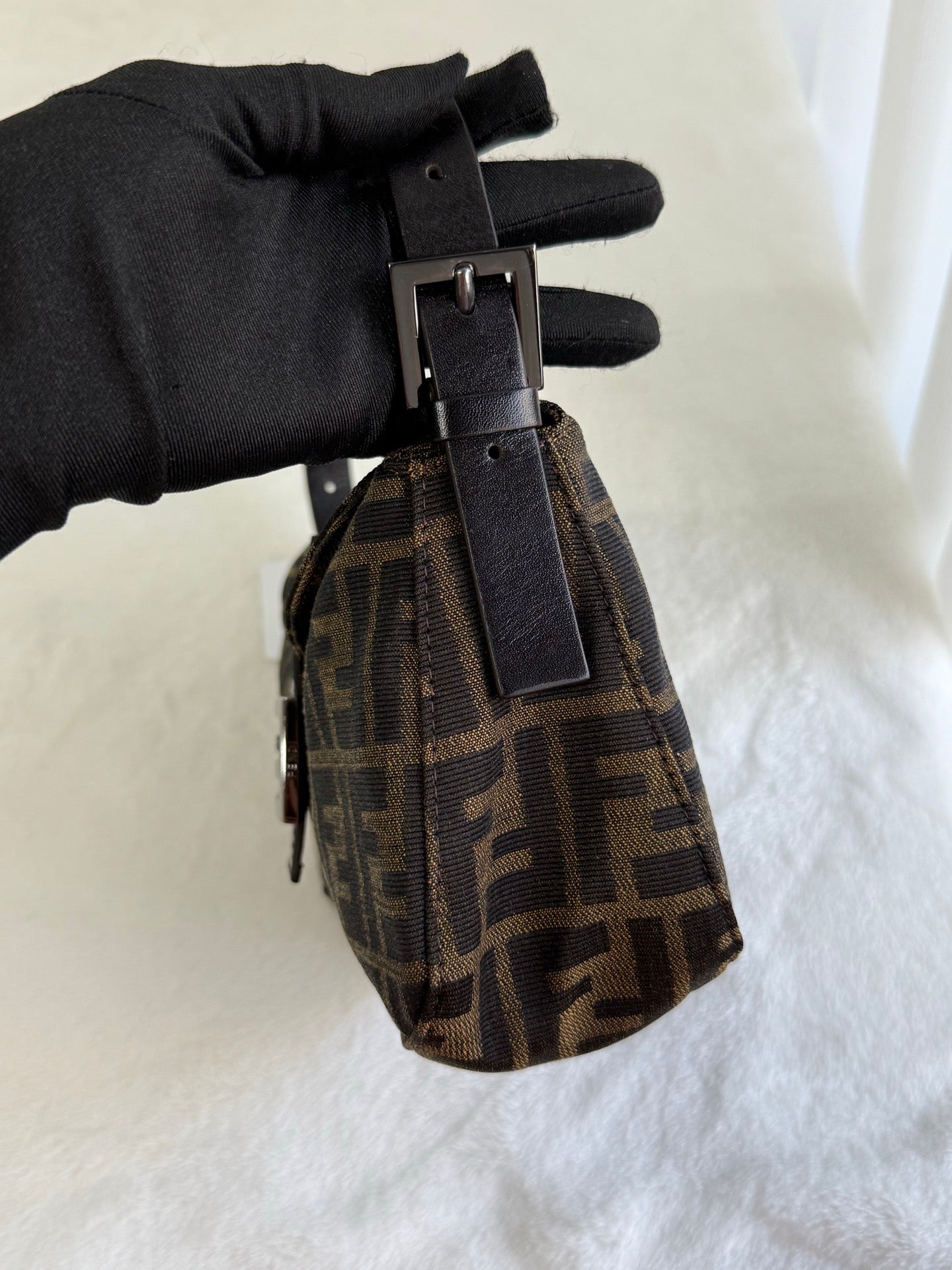 FENDI Zucca Flap Bag