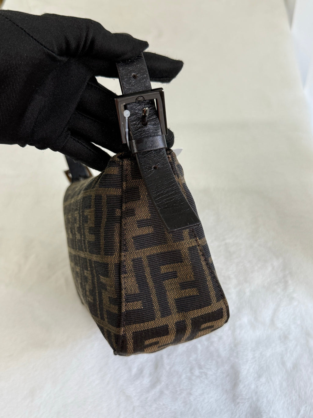 FENDI Zucca Flap Bag