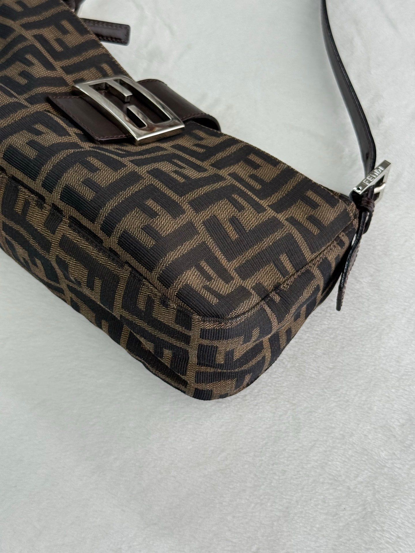 FENDI Zucca Baguette Shoulder Bag