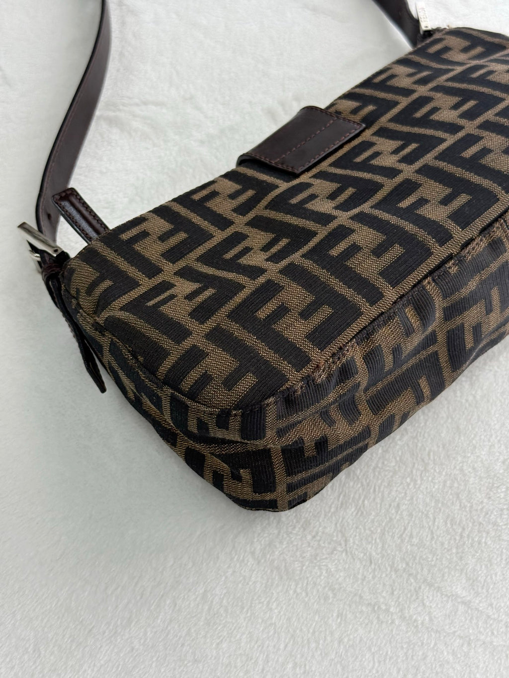 FENDI Zucca Baguette Shoulder Bag