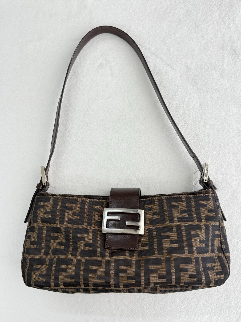 FENDI Zucca Baguette Shoulder Bag